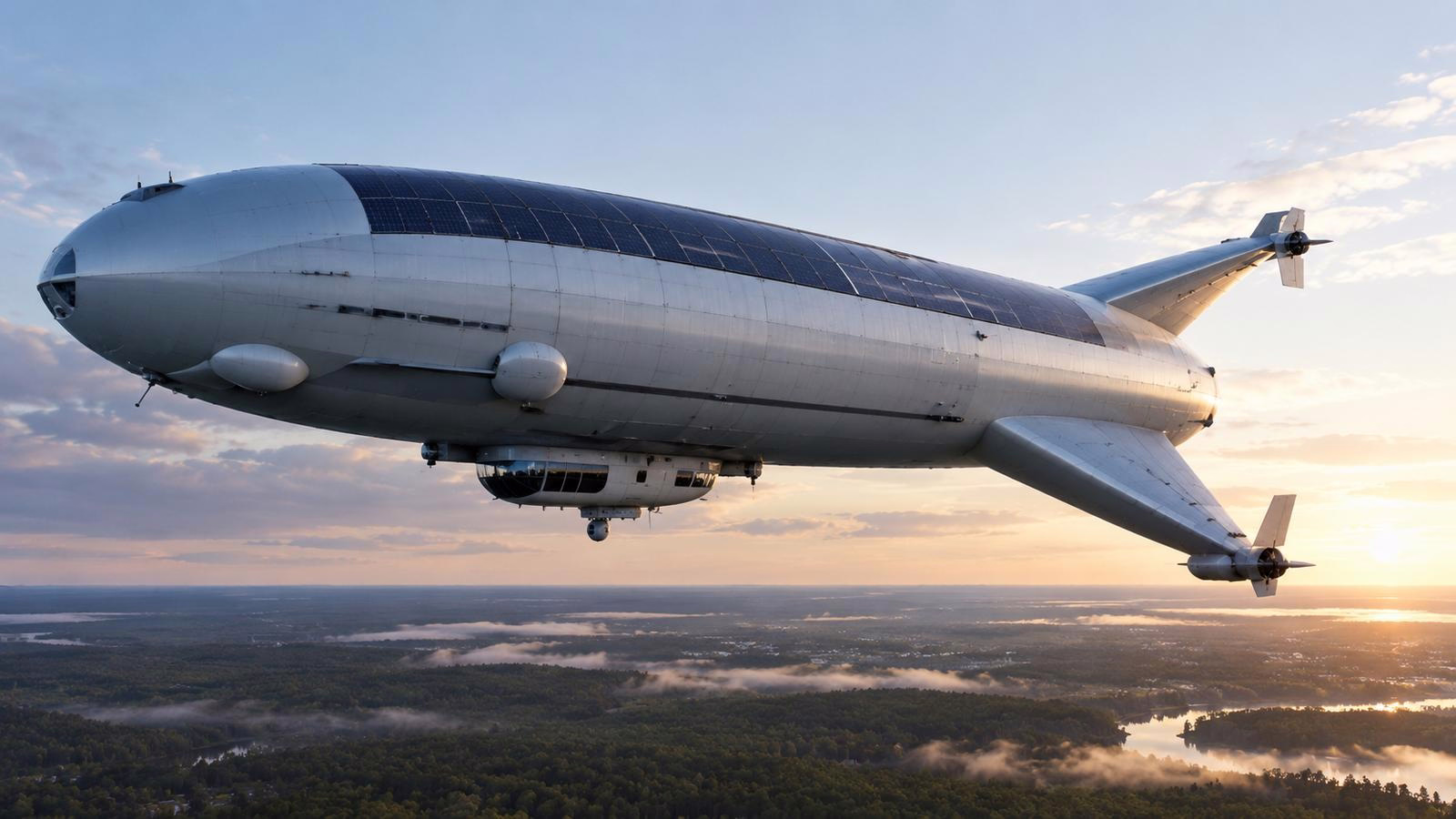 Kemerovo Engineer Develops Airship Powered by Rocket Engines with Electronic Warfare Capabilities