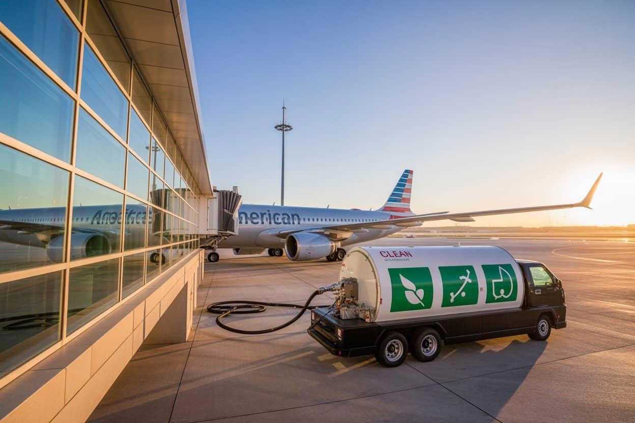 American Airlines and Google Announce Major SAF Agreement