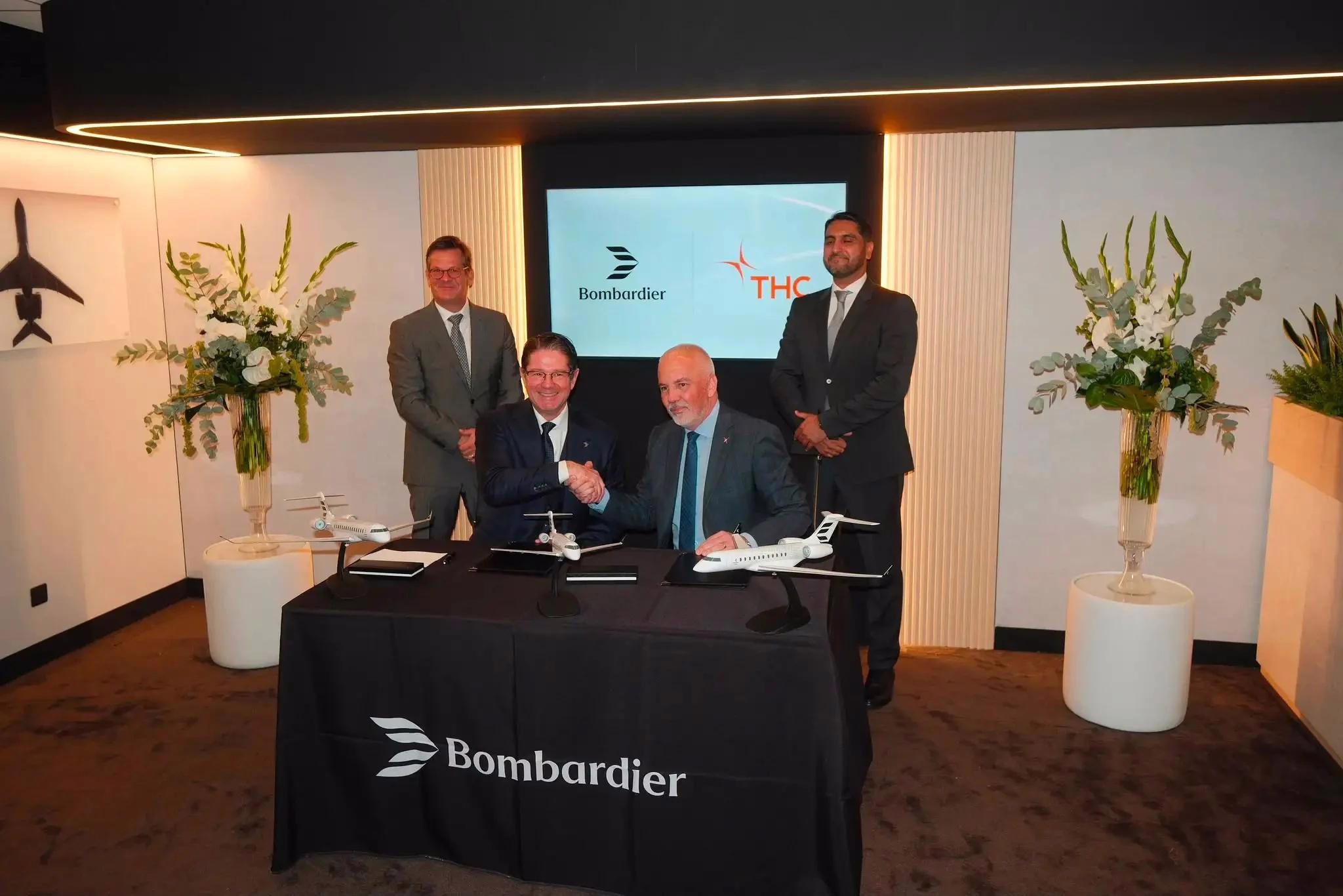 THC Expands into Business Jet Market with Bombardier Agreement