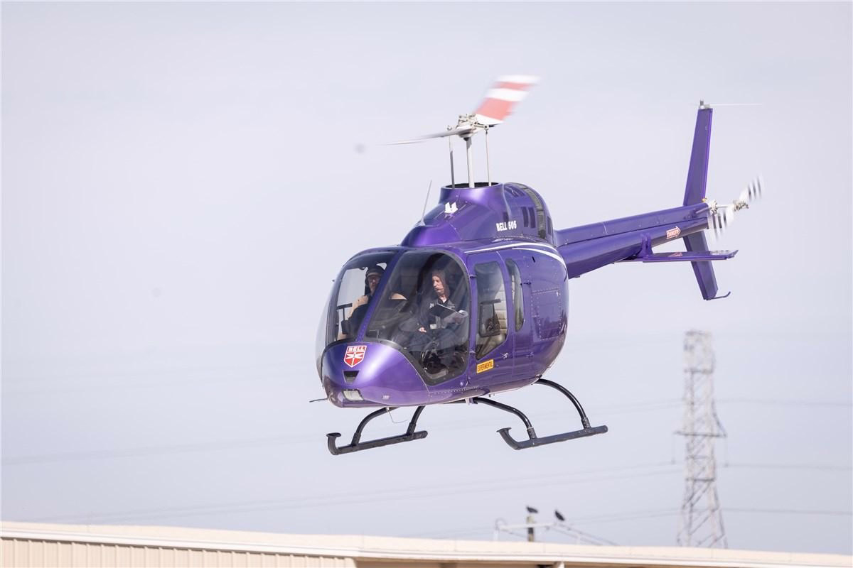 Bell 505 Surpasses 700 Flight Hours Using Blended Sustain Technology