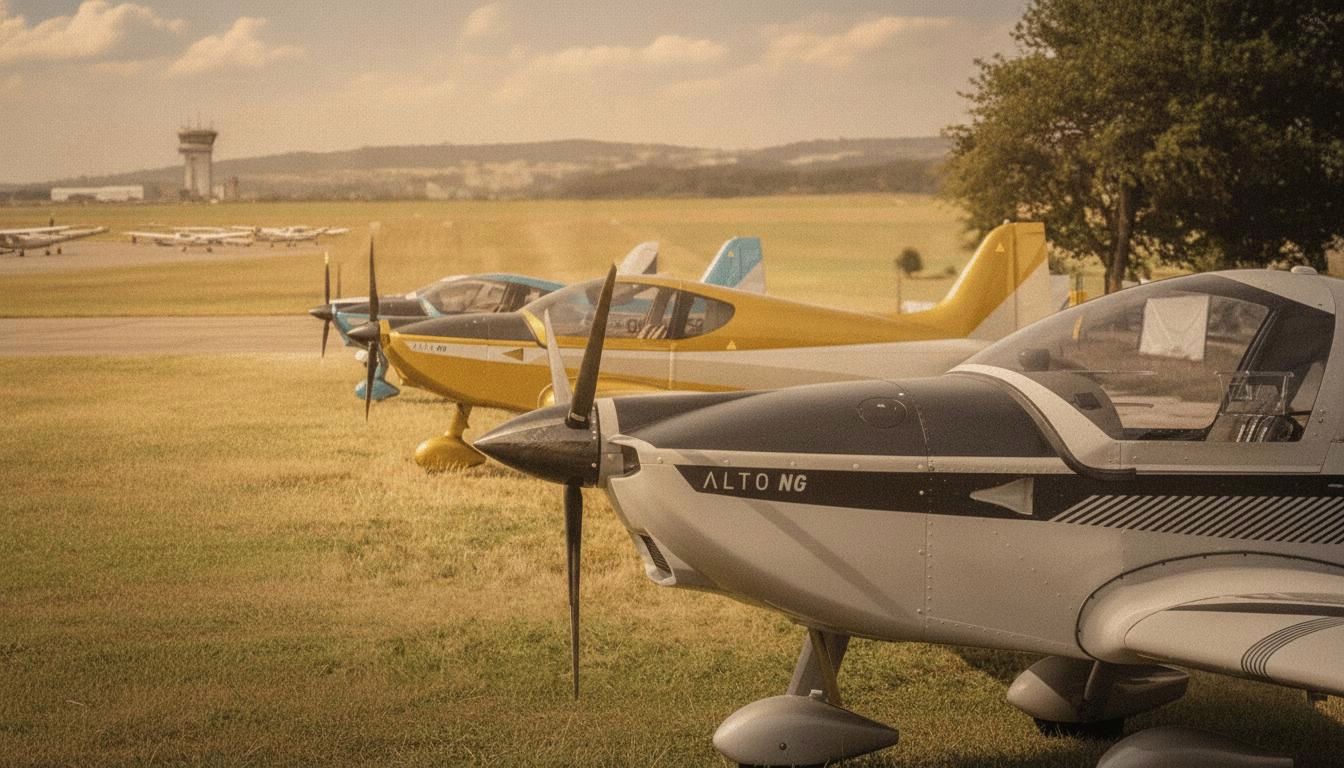 Ukraine Receives 10 Alto Ultralight Aircraft for Pilot Training