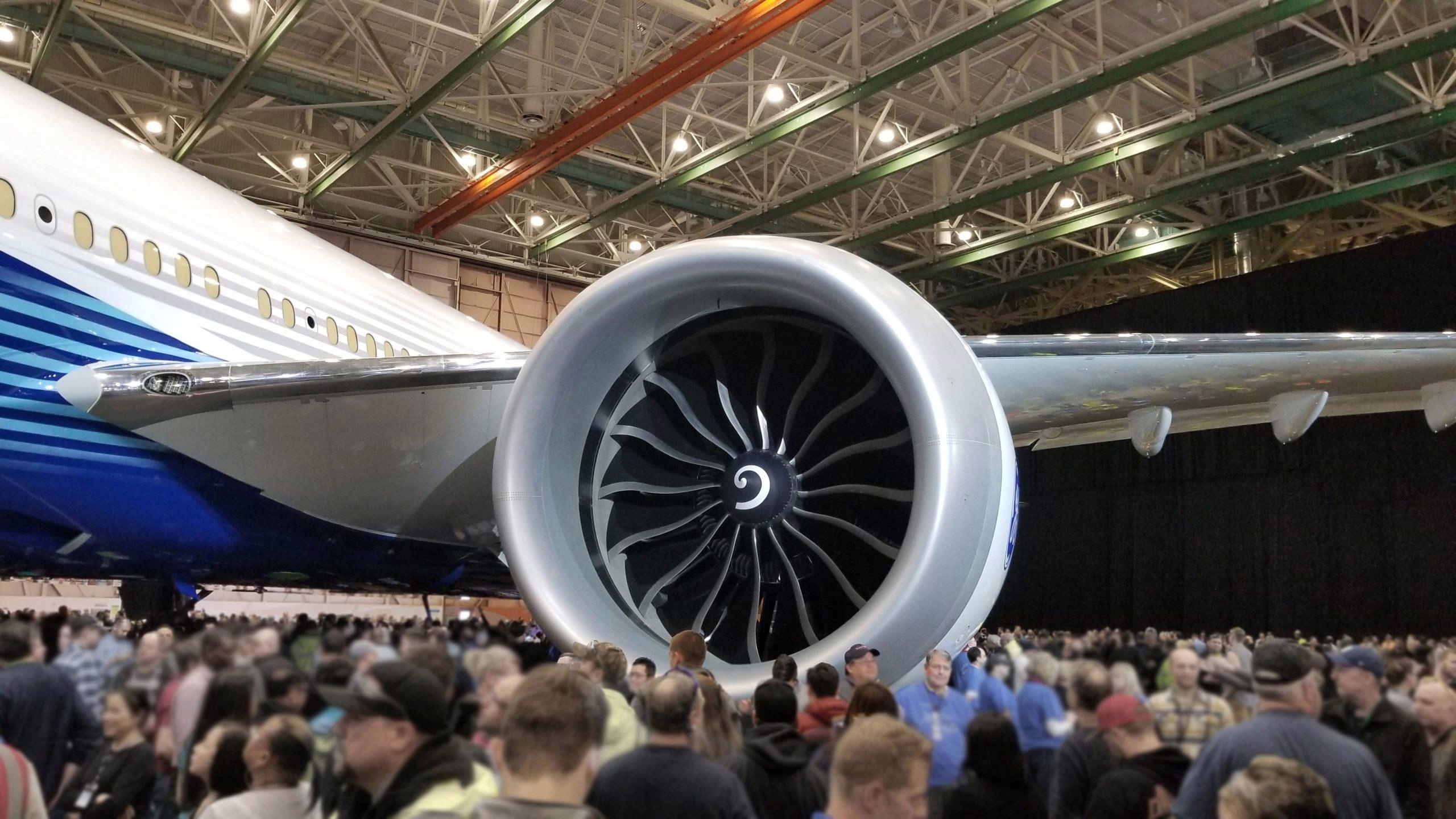 Performance of Boeing and Airbus Airliners with the World’s Most Powerful Jet Engine