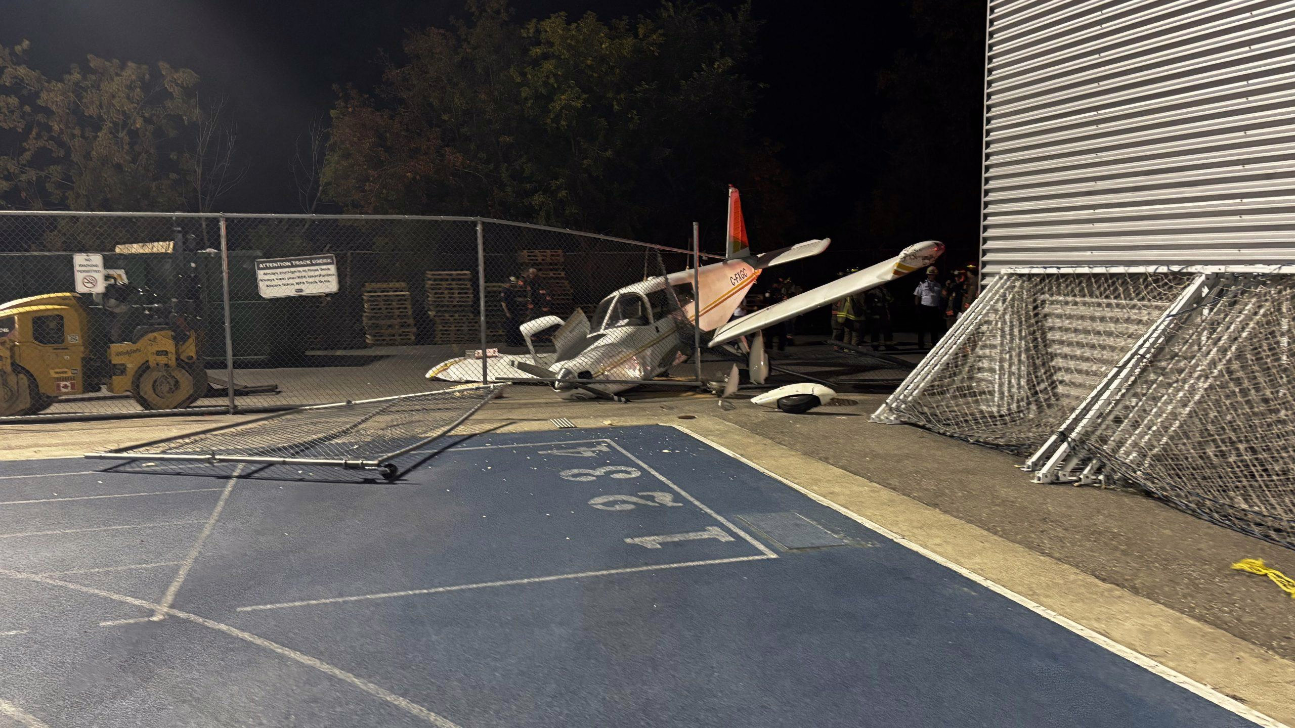 Engine Failure Causes Small Plane Crash Near Toronto