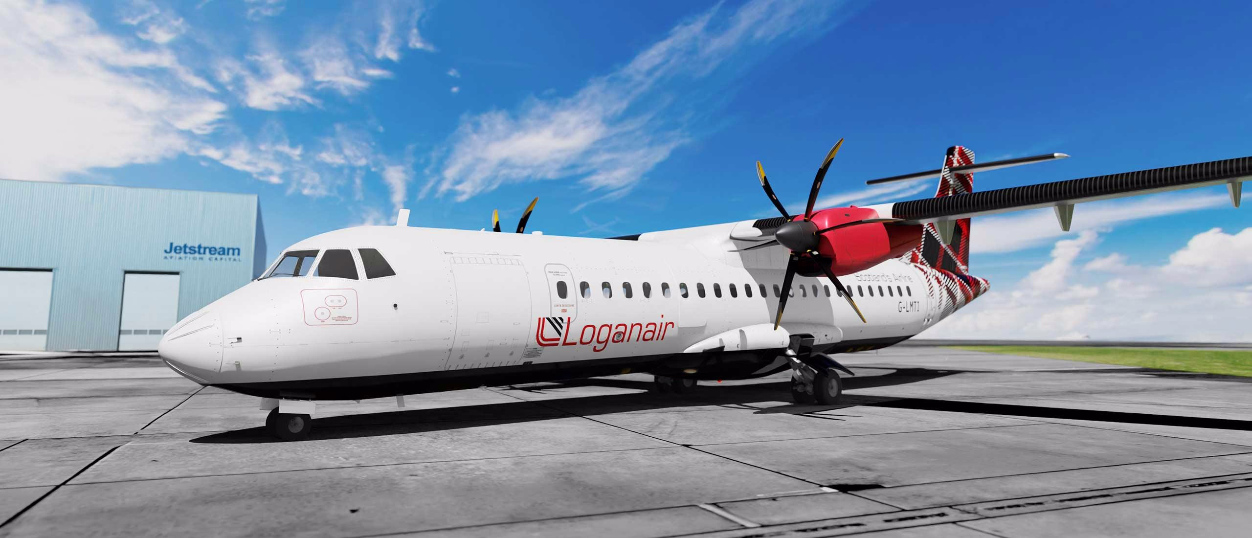 Jetstream Aviation Capital Delivers ATR 72-600 to Loganair
