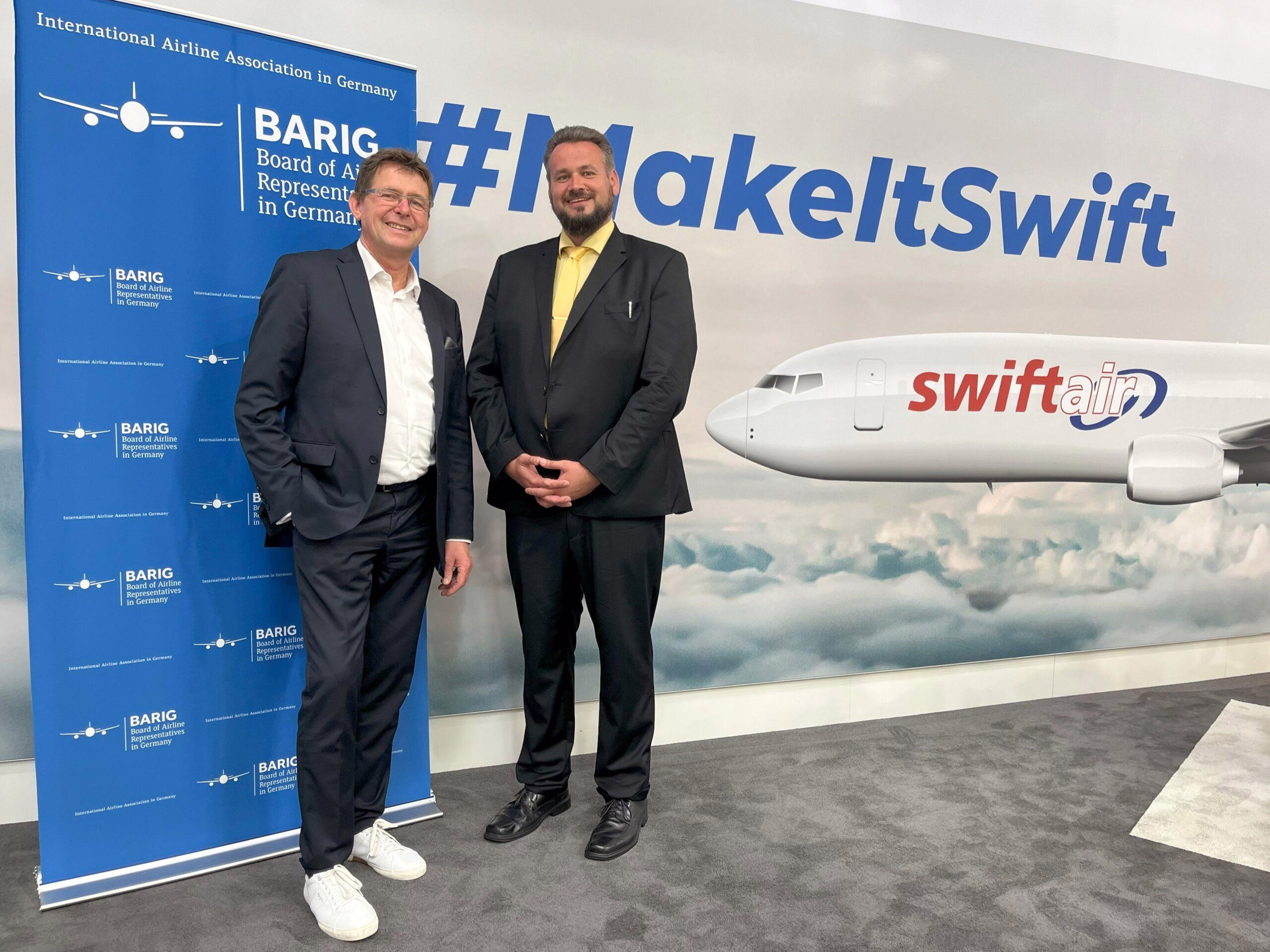 Swiftair joins BARIG to strengthen air cargo community