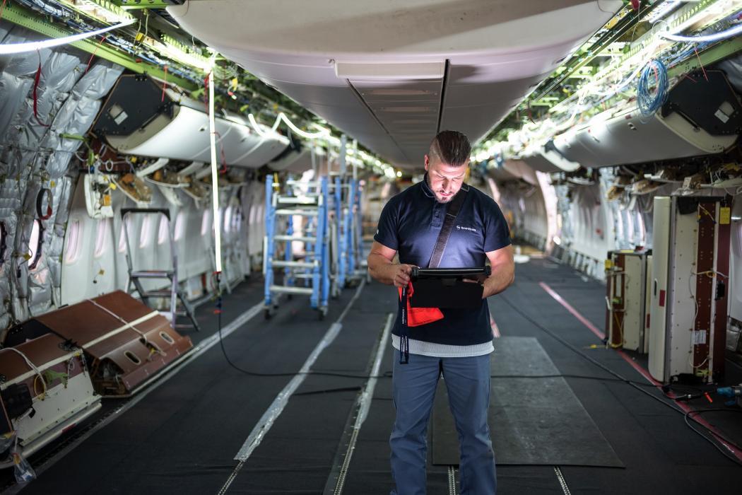 Safran Introduces Digital Maintenance for Aircraft Cabins