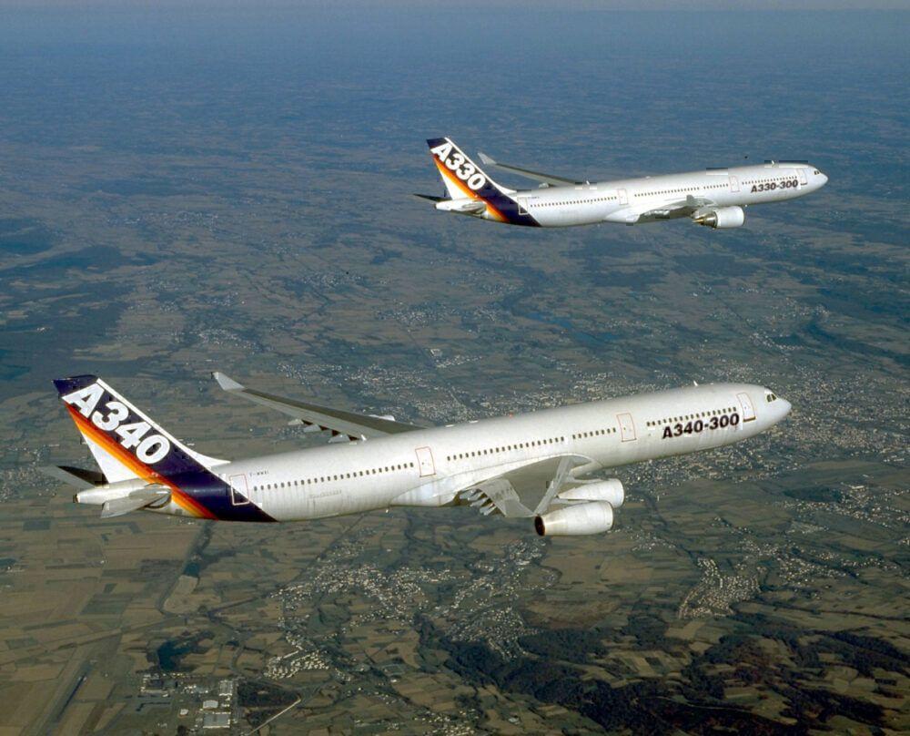 Challenges Faced by Airbus After Designing the Four-Engine A340