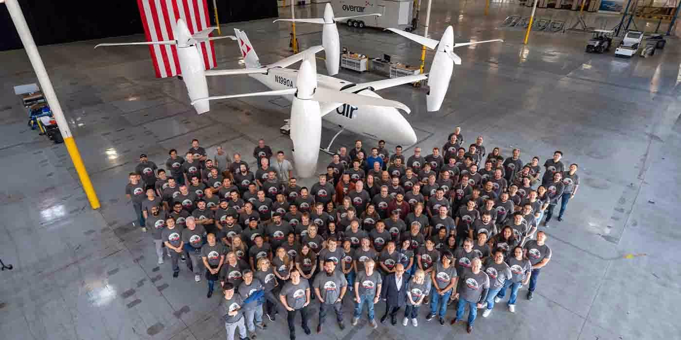 Unique mixed-propulsion eVTOL completes transition flight testing