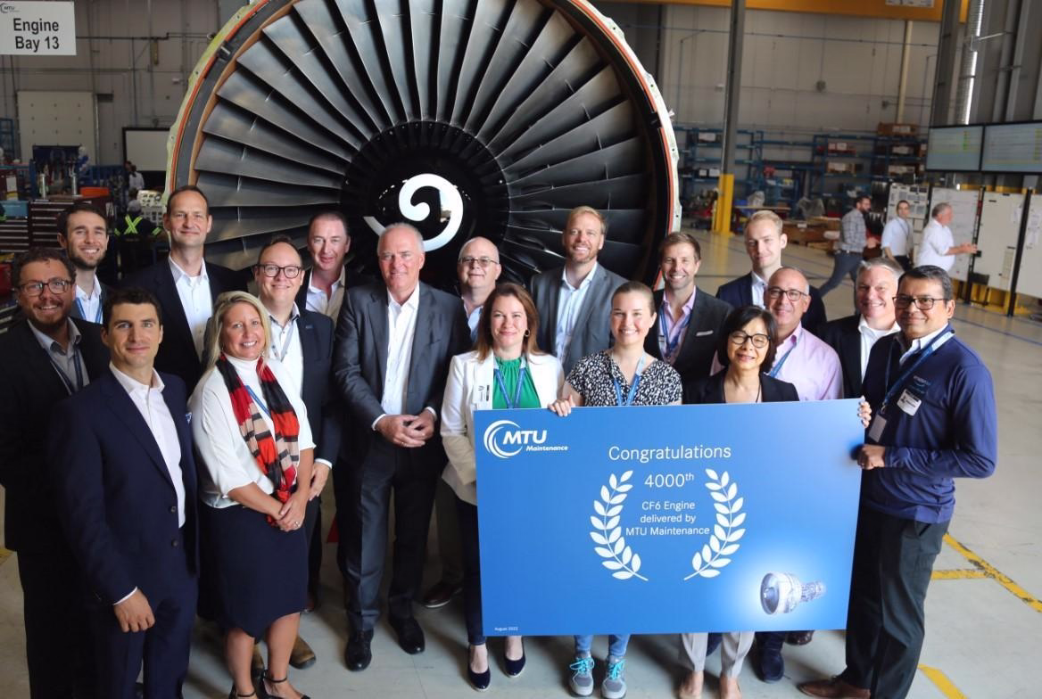 MTU Secures CF6-80C2 Engine Maintenance Contract with Air Canada