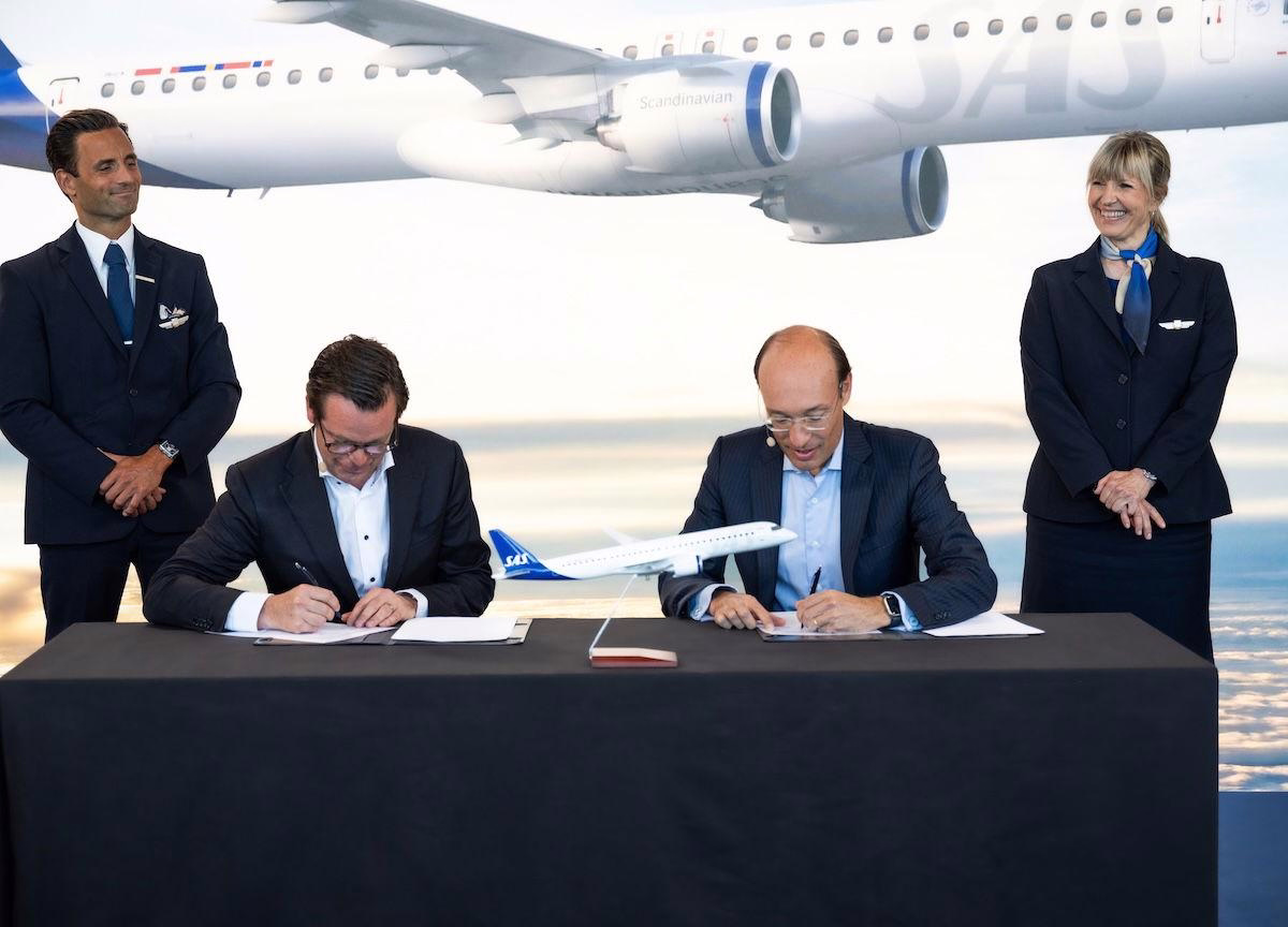 SAS Orders Up to 55 Embraer E195-E2 Jets