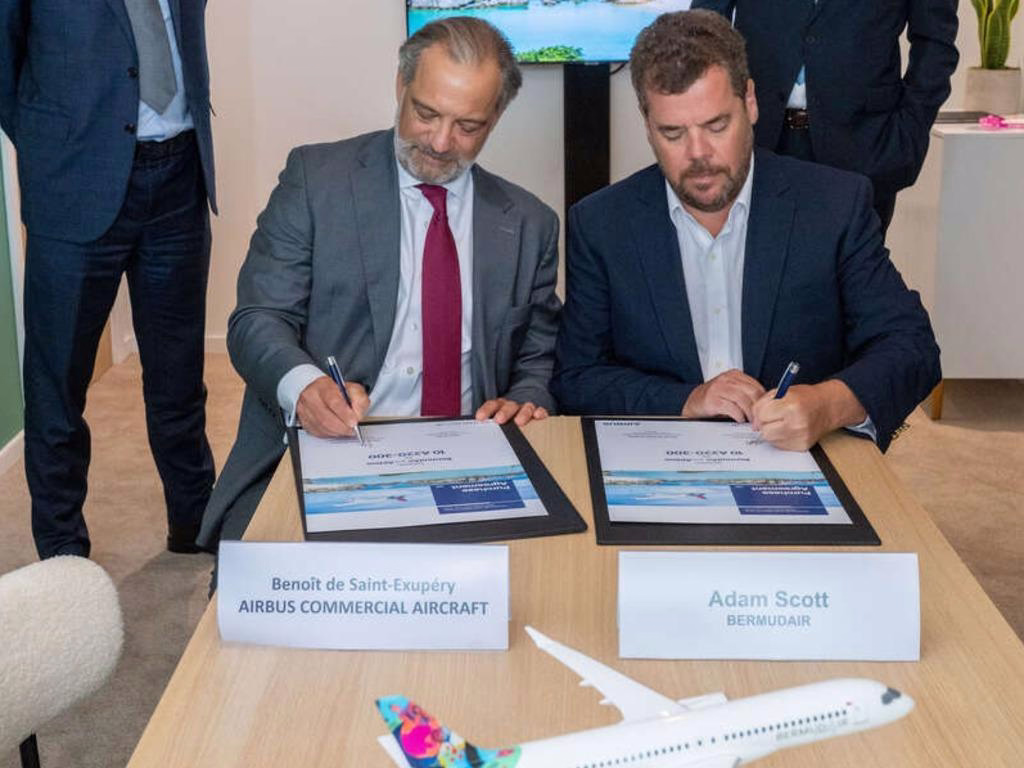 BermudAir orders 10 Airbus A220 aircraft to expand Caribbean, North America network