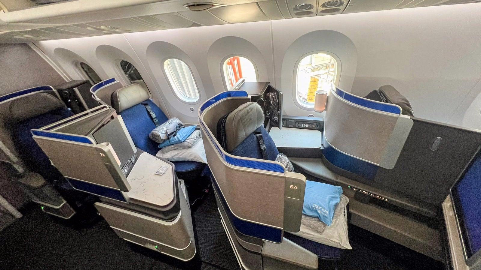 Cost of United Polaris Business Class on Boeing 787 in 2026