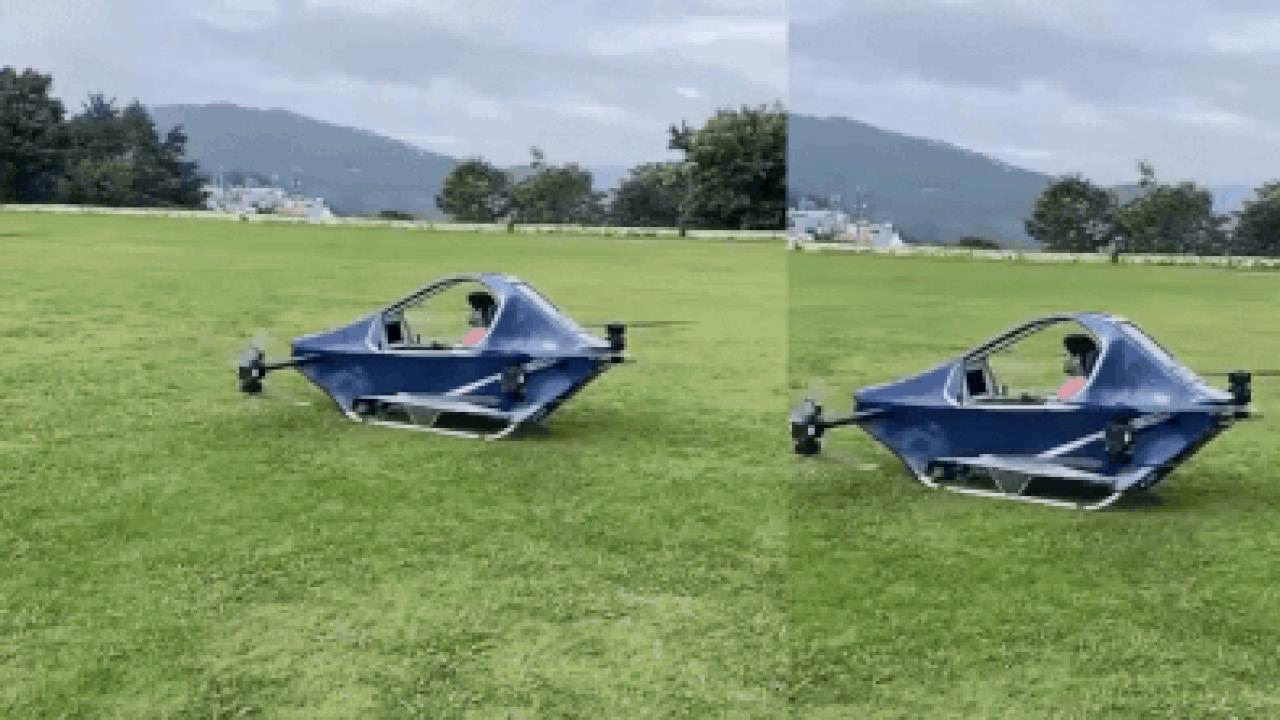 Uttarakhand Youth Ravi Tamta Develops Electric Flying Vehicle