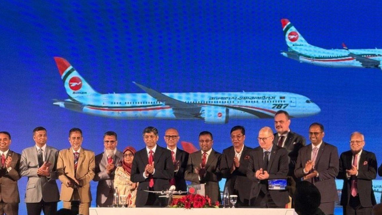 Biman Bangladesh to finalise order for ten Airbus jets
