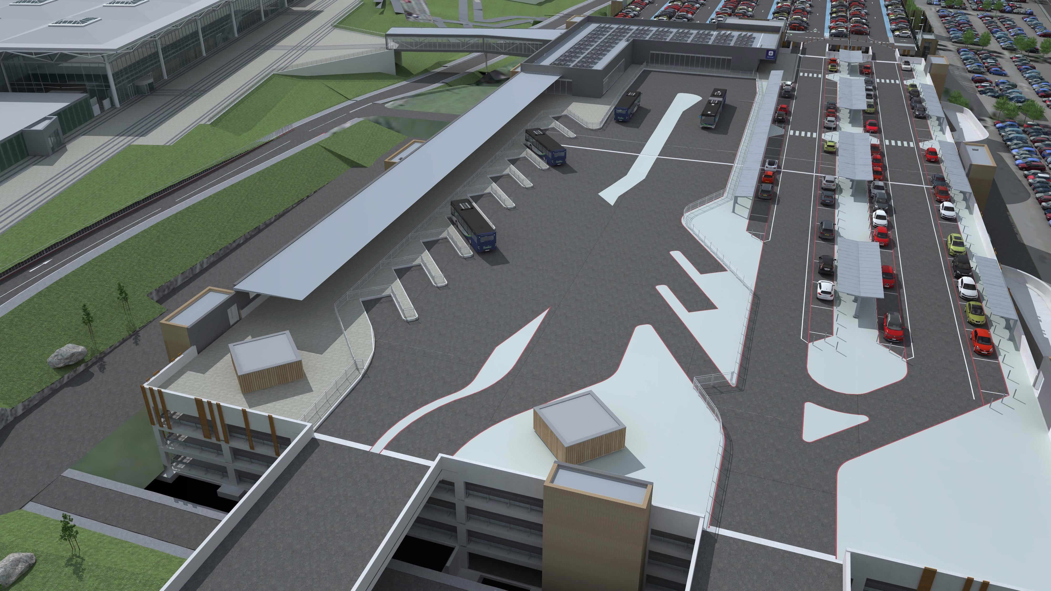 Bristol Airport Reveals Concept Images for Maintenance Facility