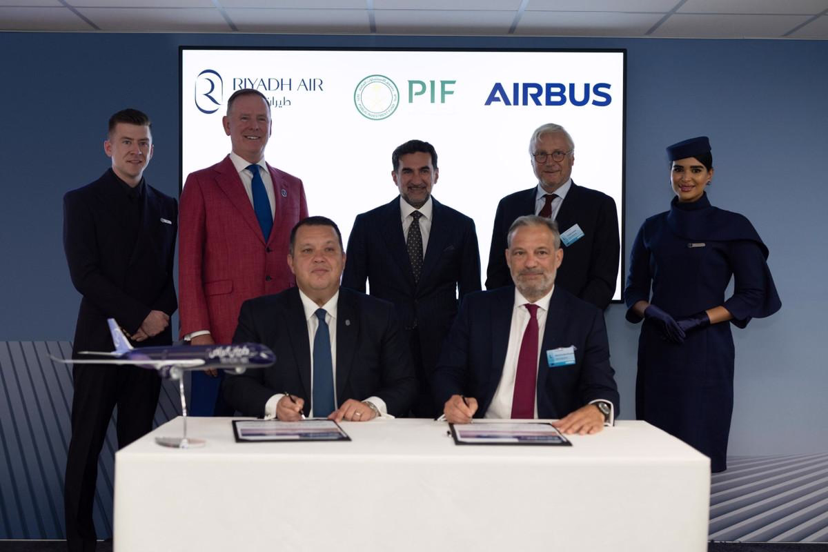 Riyadh Air places firm order for 25 Airbus A350-1000 aircraft