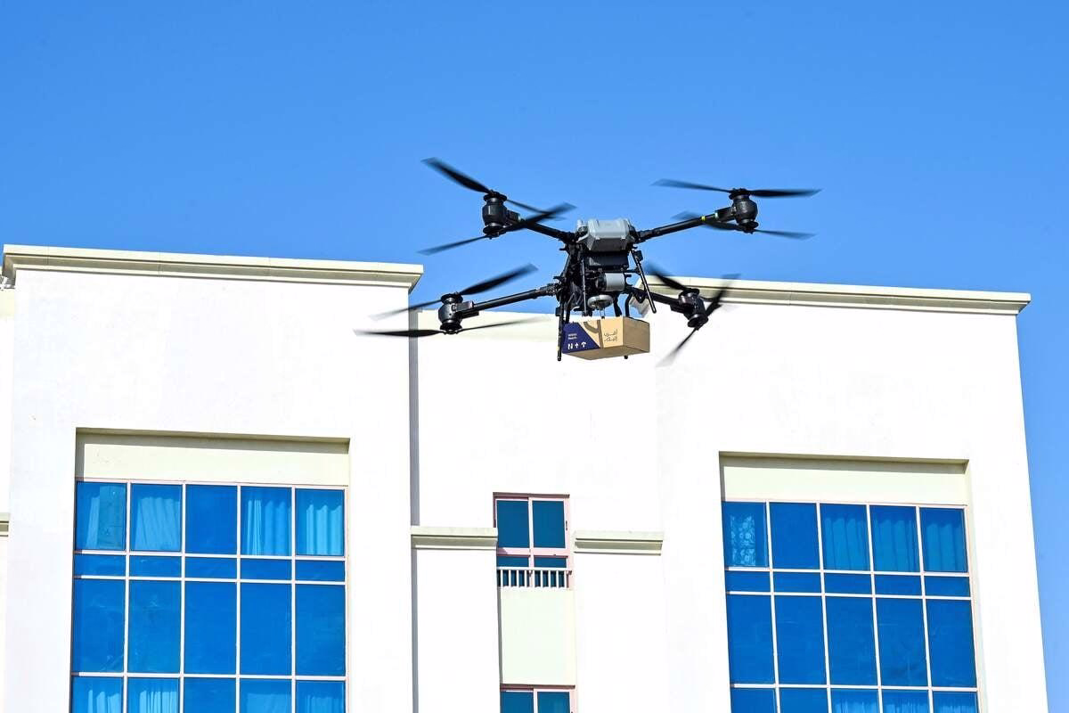First Trial of Drone Parcel Delivery Conducted