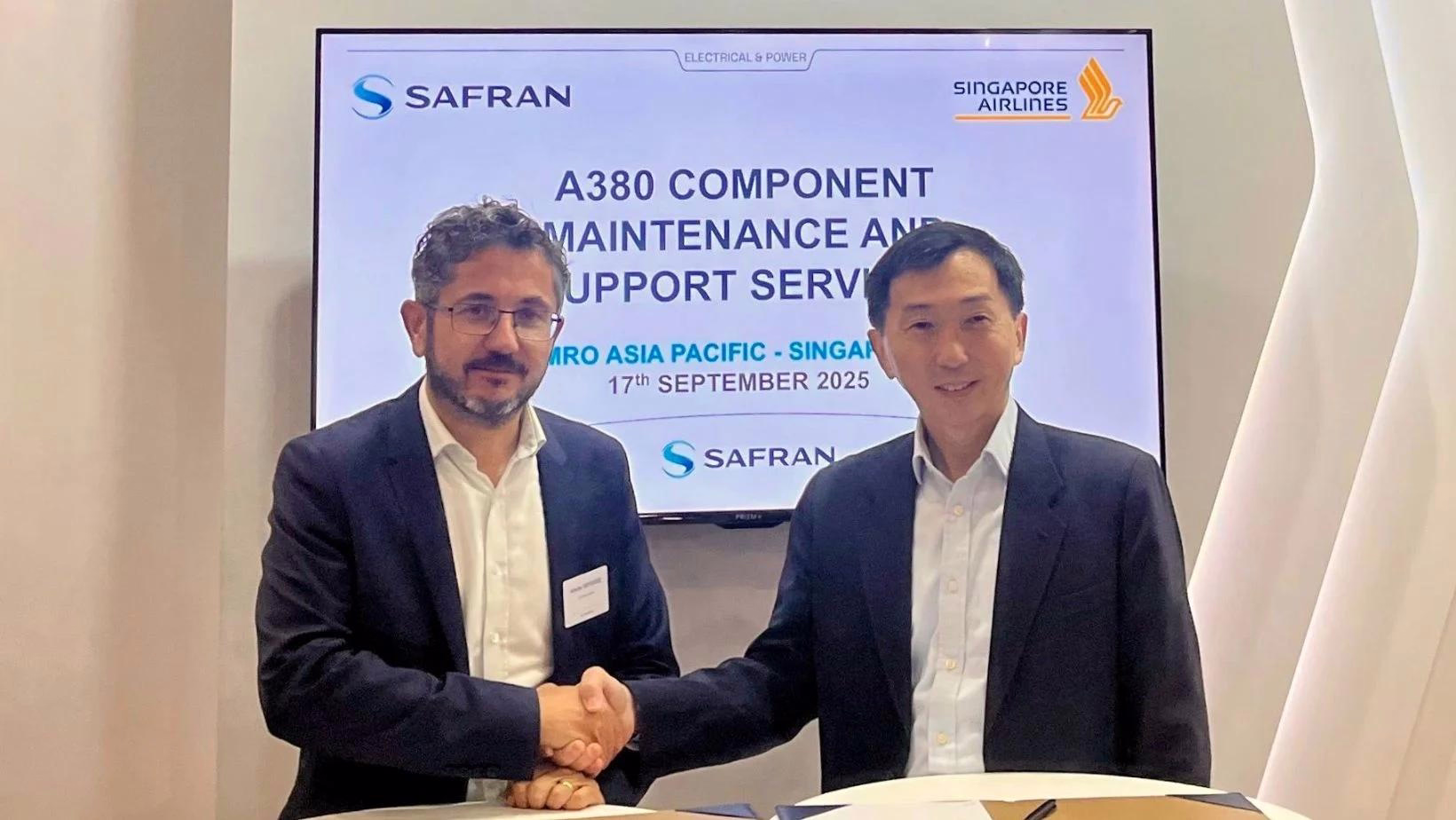 Singapore Airlines signs long-term A380 component deal with Safran