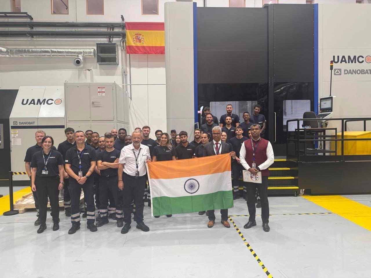 India’s High Commissioner Visits Larnaca’s UAMCO to Discuss Aerospace and MRO Collaboration