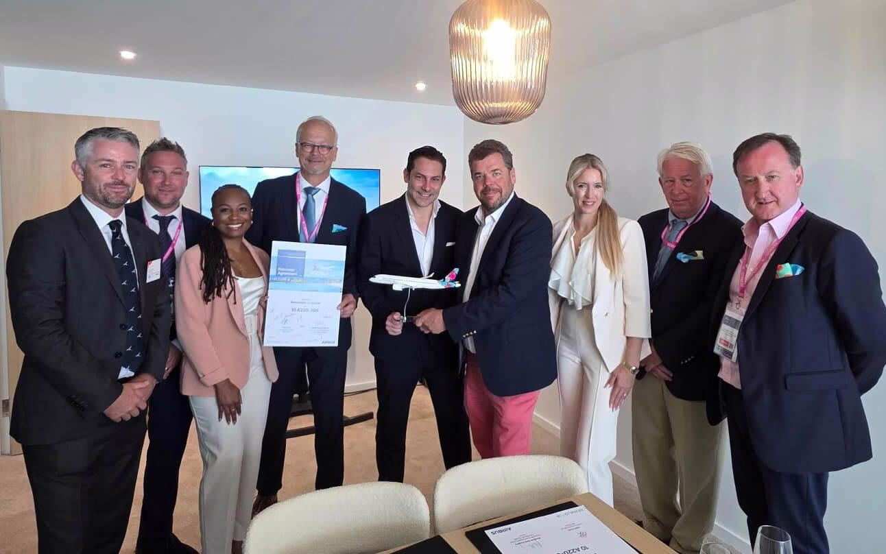 BermudAir Orders 10 Airbus A220s to Expand Network