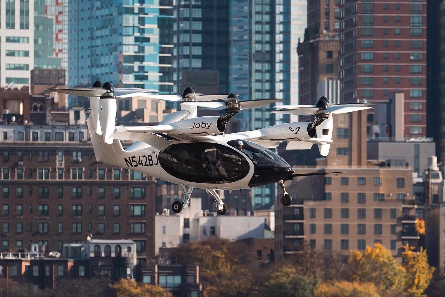 Joby Electric Air Taxi Completes First Manhattan Test Flight