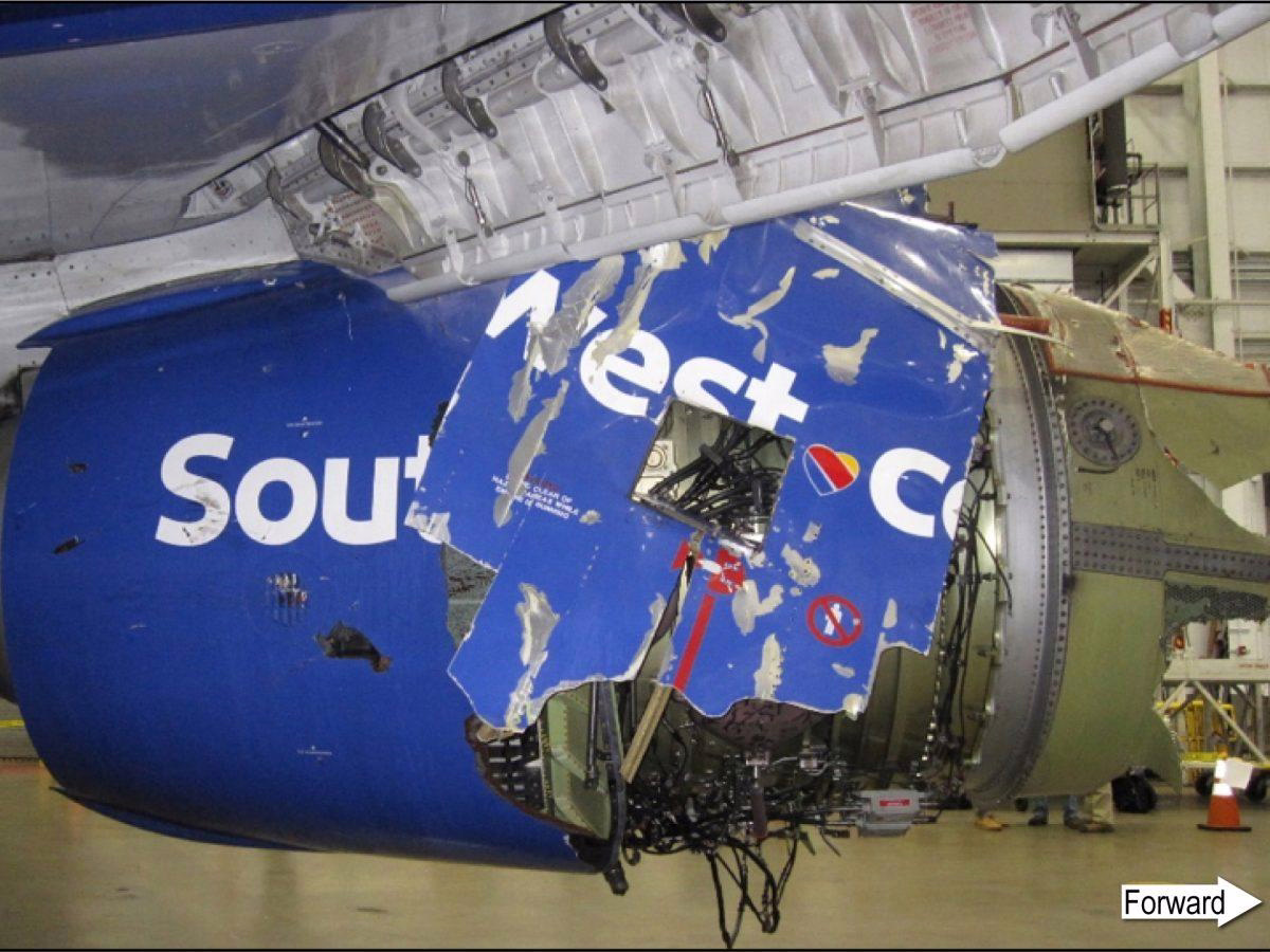Southwest Airlines Flight Diverts After Engine Failure