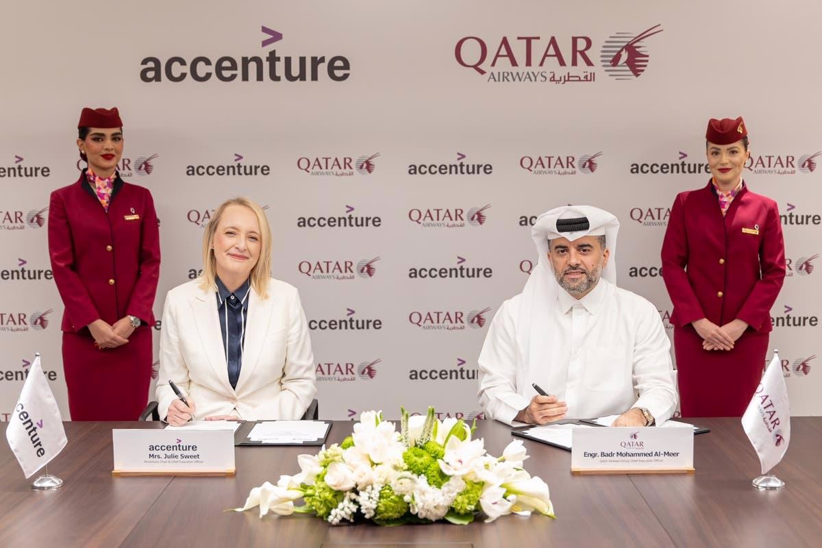 Qatar Airways and Accenture Launch AI Partnership to Advance Aviation