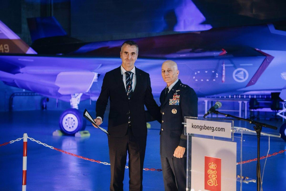 Kongsberg Opens F-35 Maintenance Facility in Rygge, Norway