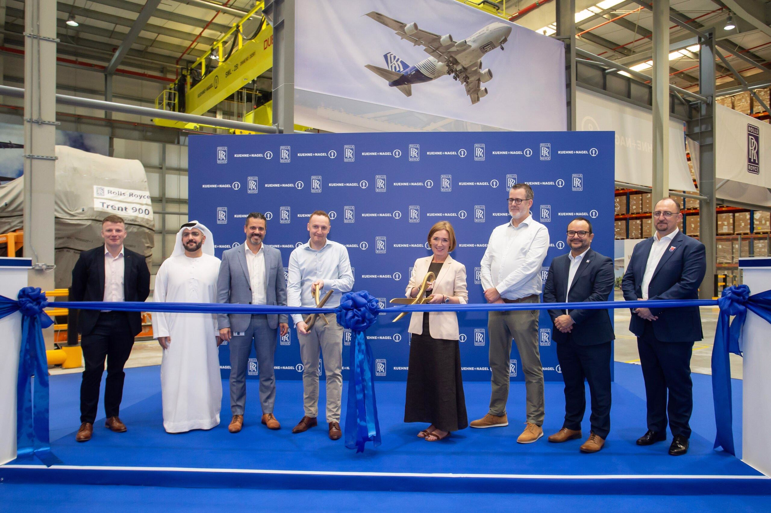 Kuehne+Nagel Opens Rolls-Royce Aircraft Engine Hub in Dubai