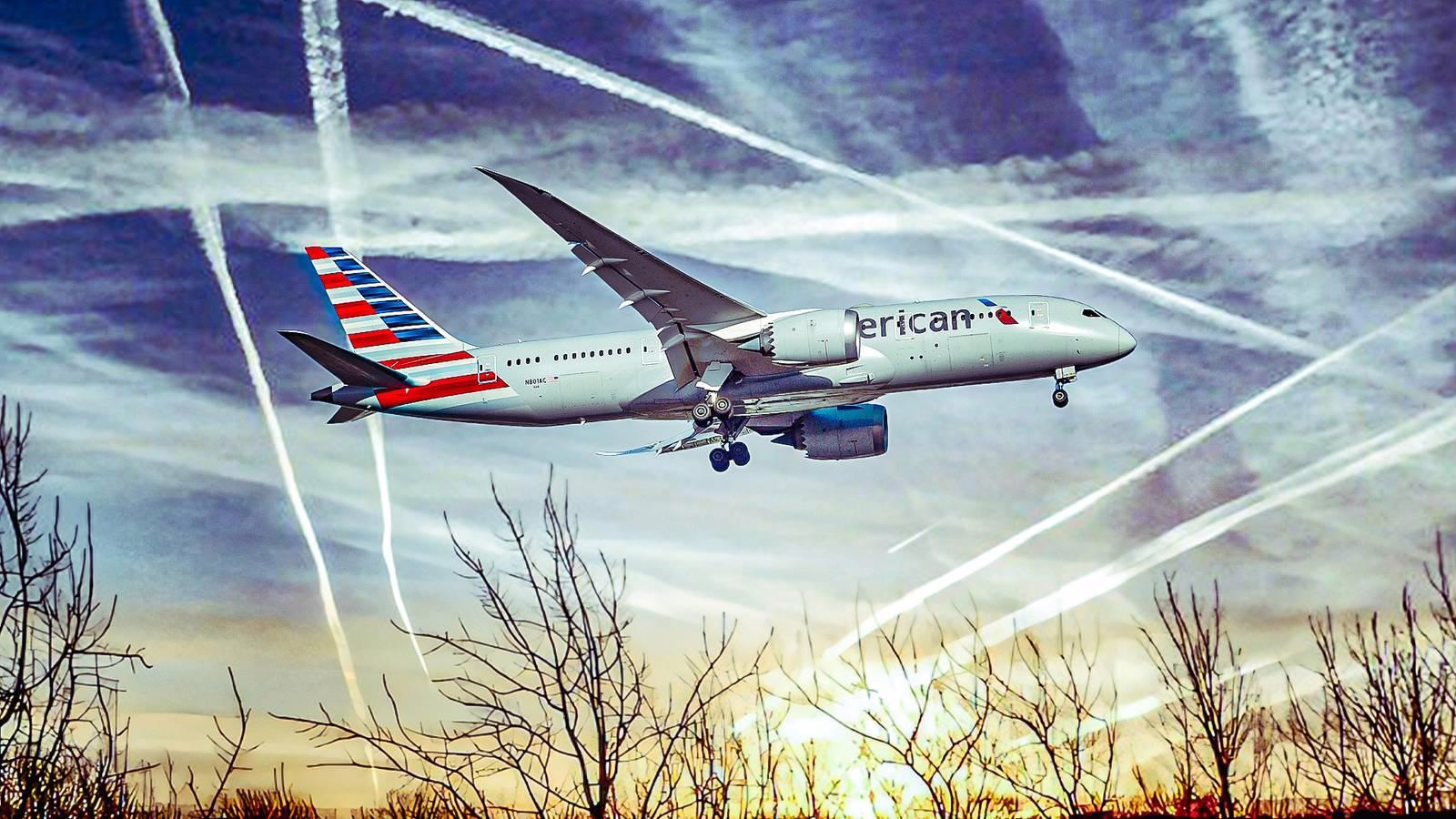 American Airlines Explores AI to Reduce Contrail Formation