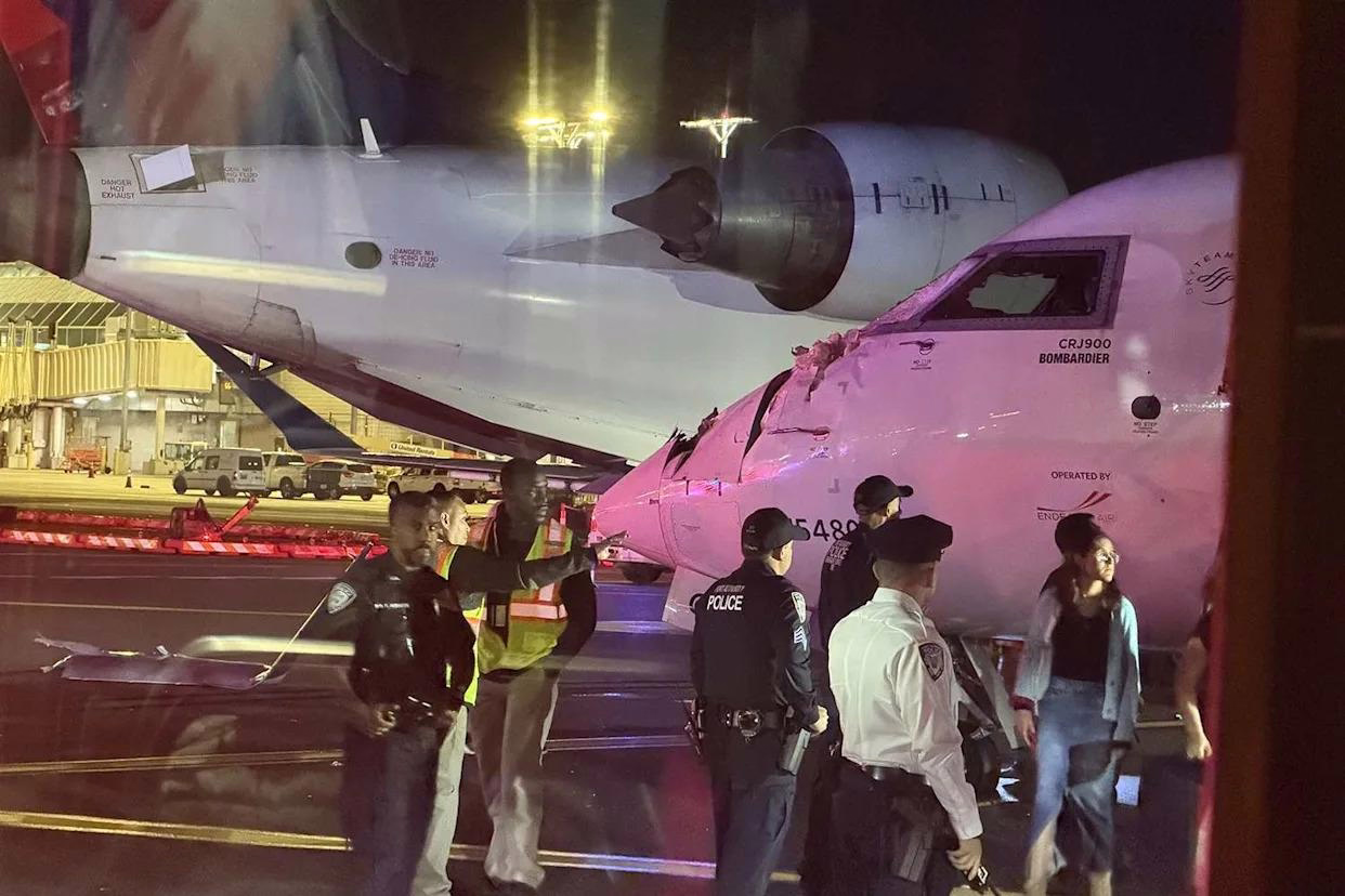 NTSB Analyzes Flight Recorders from Delta Jets Collided at LaGuardia