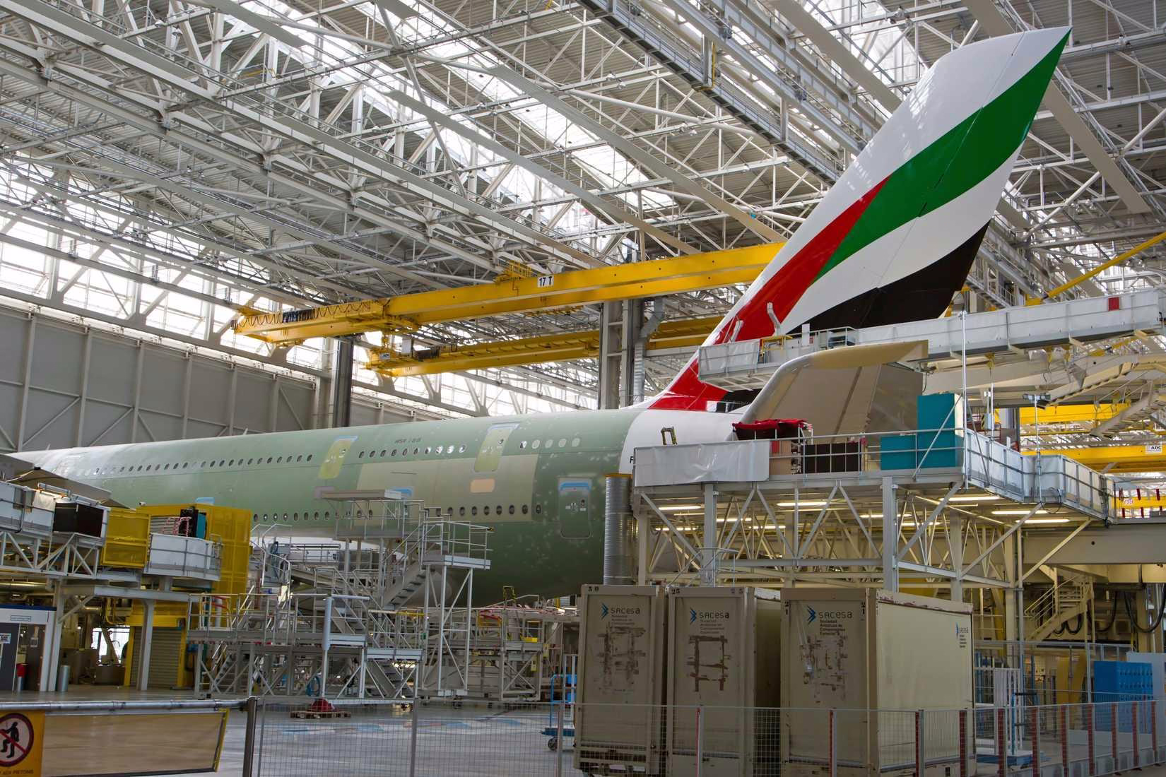 Airbus A380 at Tarbes Yields Over 90% of Parts for Active Fleets Through Careful Dismantling