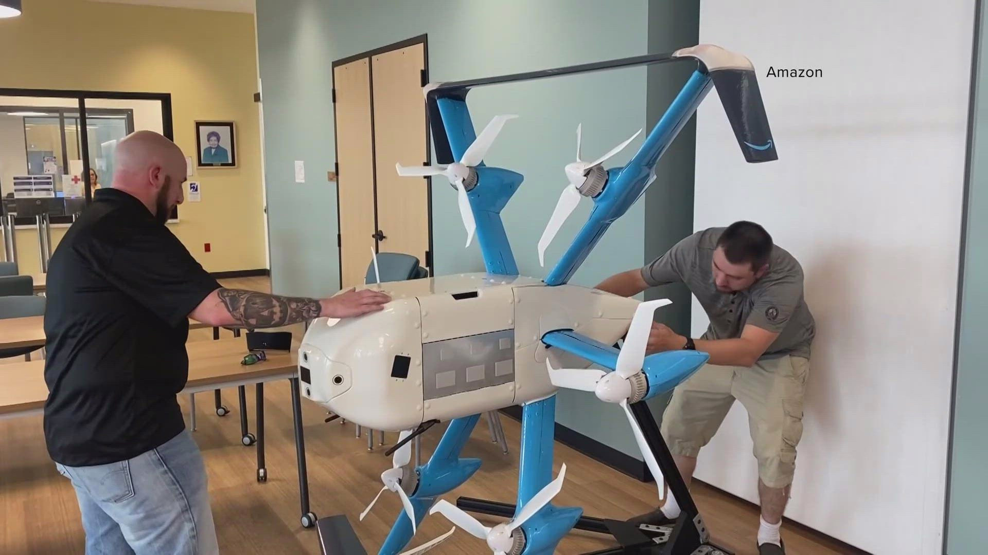 NTSB and FAA Investigate After Two Amazon Delivery Drones Crash in Arizona