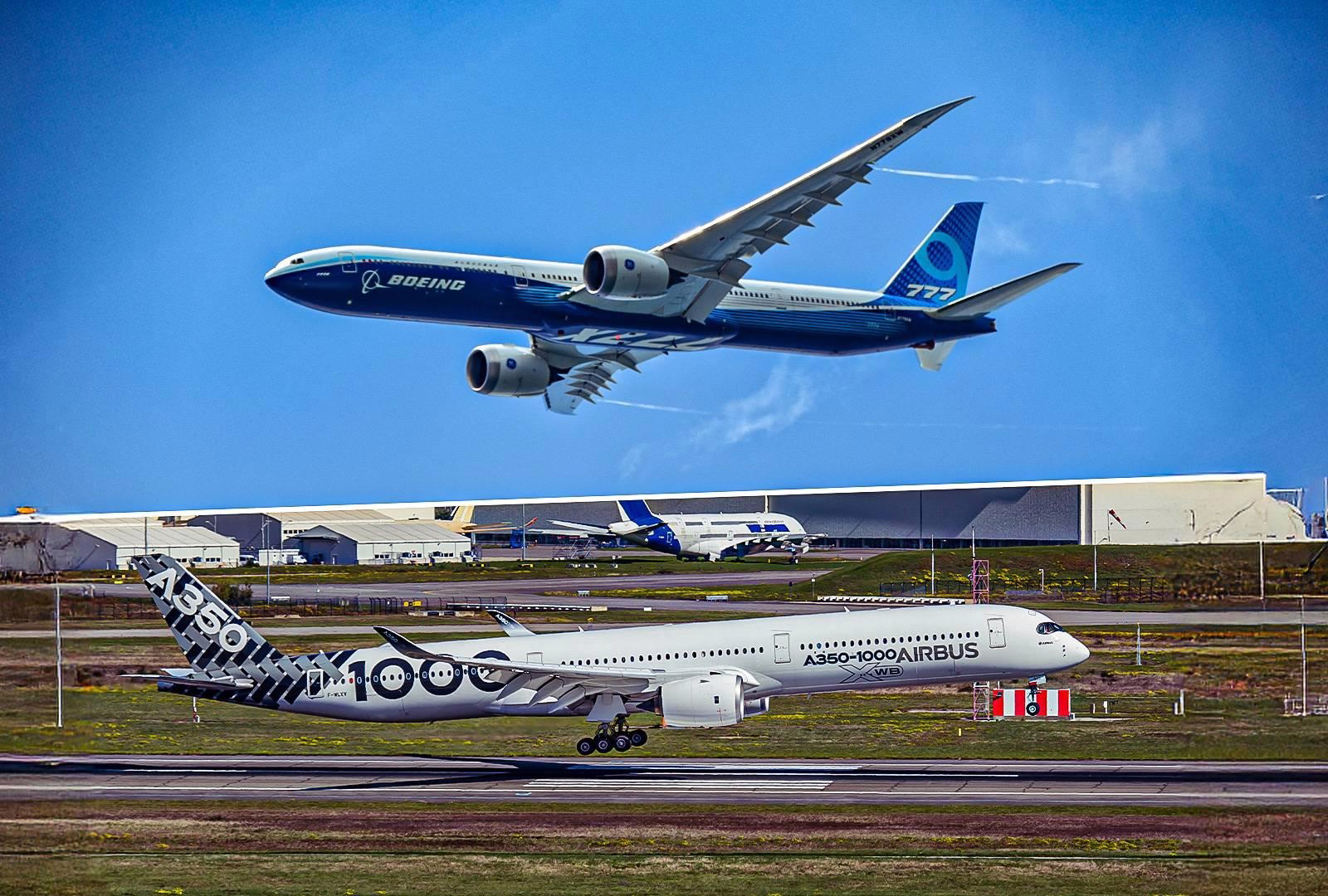 How the Airbus A350-1000 Compares to the Boeing 777