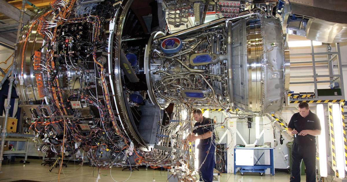 Enhanced Trent XWB-97 Engine Deployed in the Middle East