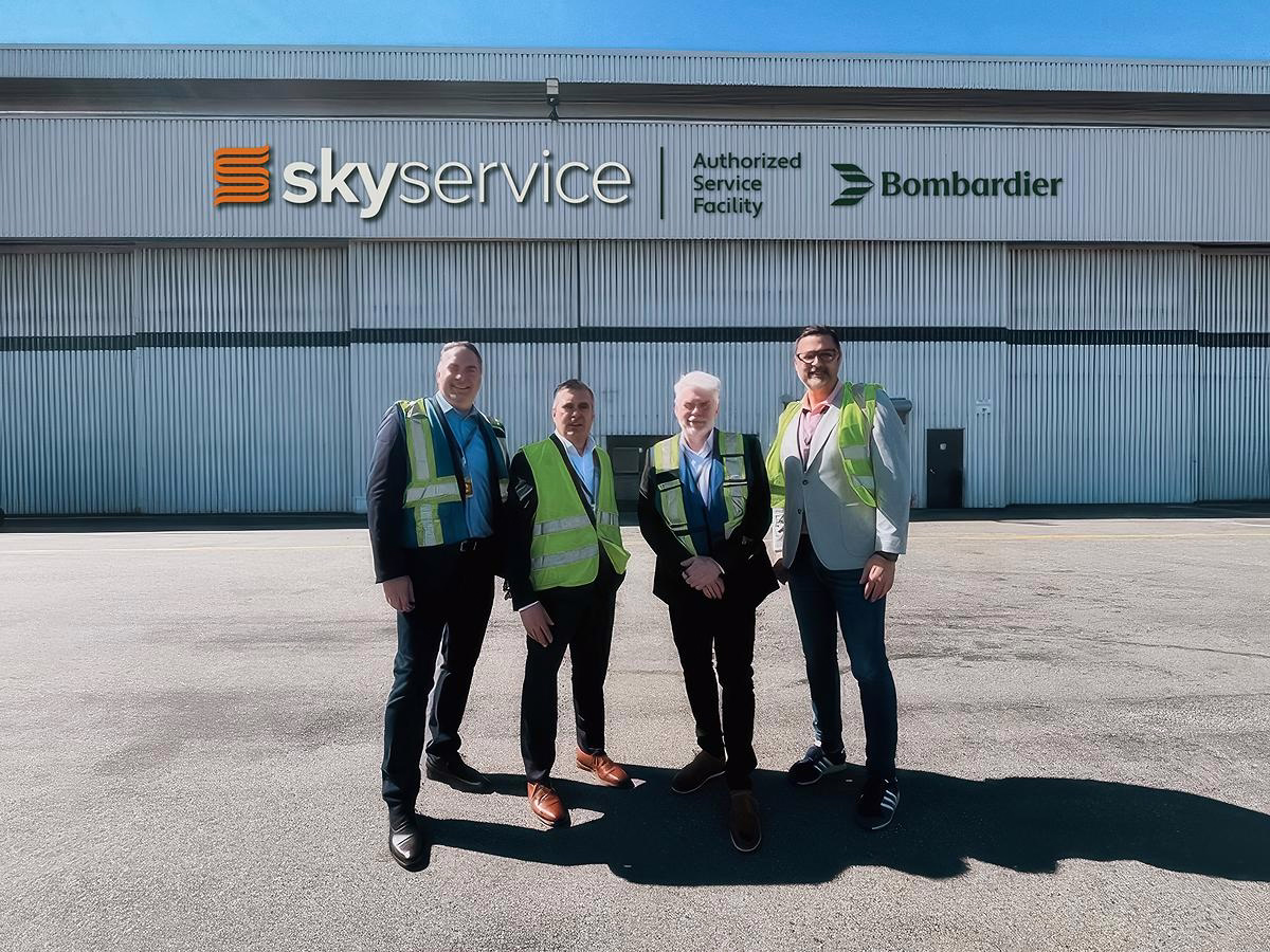 Skyservice Adds Vancouver to Bombardier Authorized Service Network