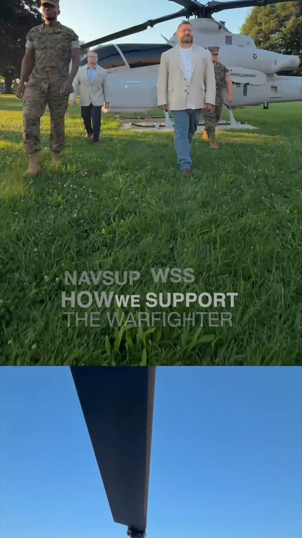 NAVSUP WSS Unveils AH-1Z Display, Highlighting Supply Chain’s Vital Role in Marine Aviation Readiness