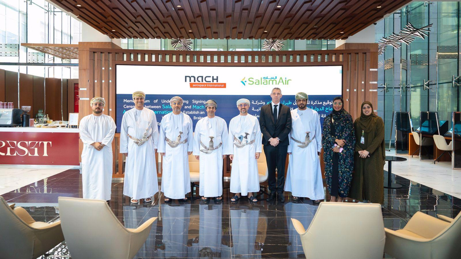 SalamAir and Mach Aerospace Launch Aircraft Maintenance Hub at Muscat International Airport