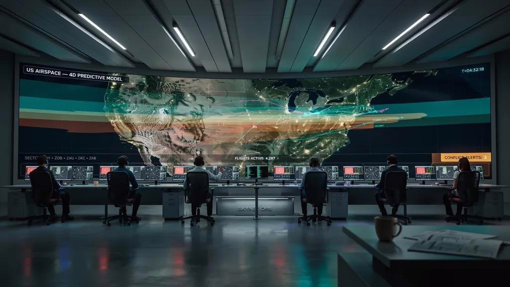 AI-Driven Overhaul of Air Traffic Control Underway in $875 Million Project