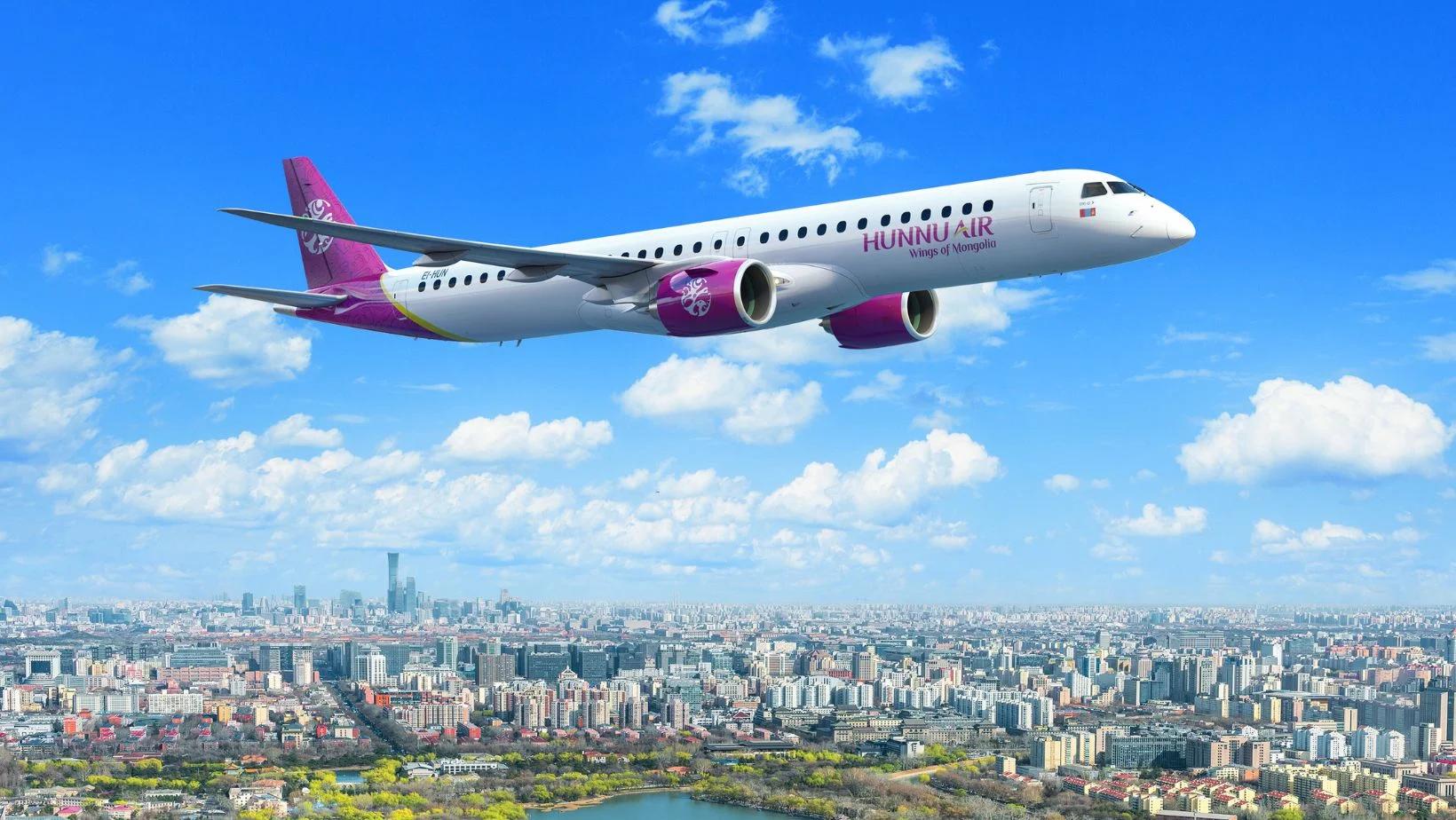 Hunnu Air Joins Embraer’s Component Pool Program at Paris Air Show 2025