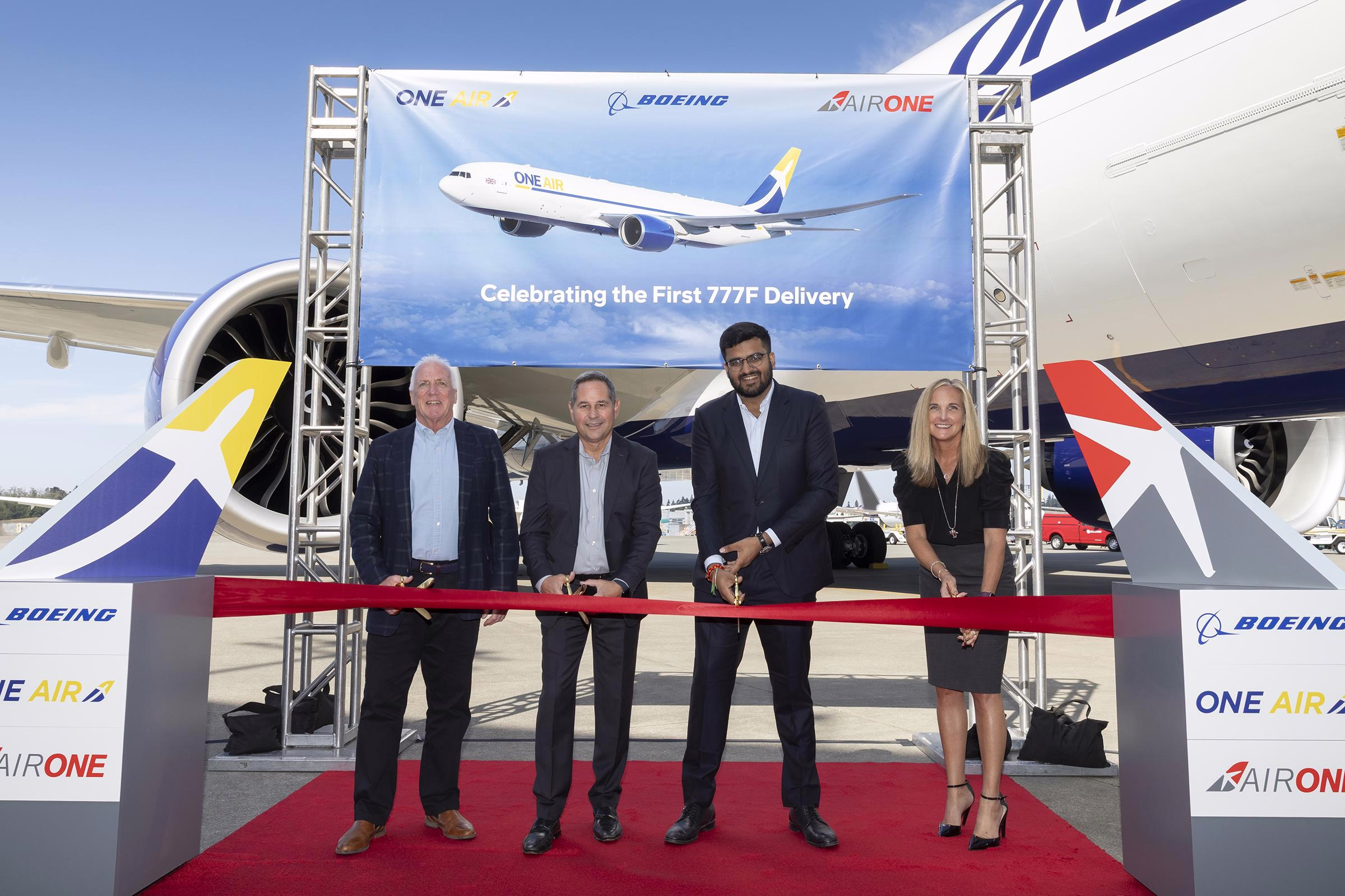 Air One Receives First New Boeing 777 Freighter