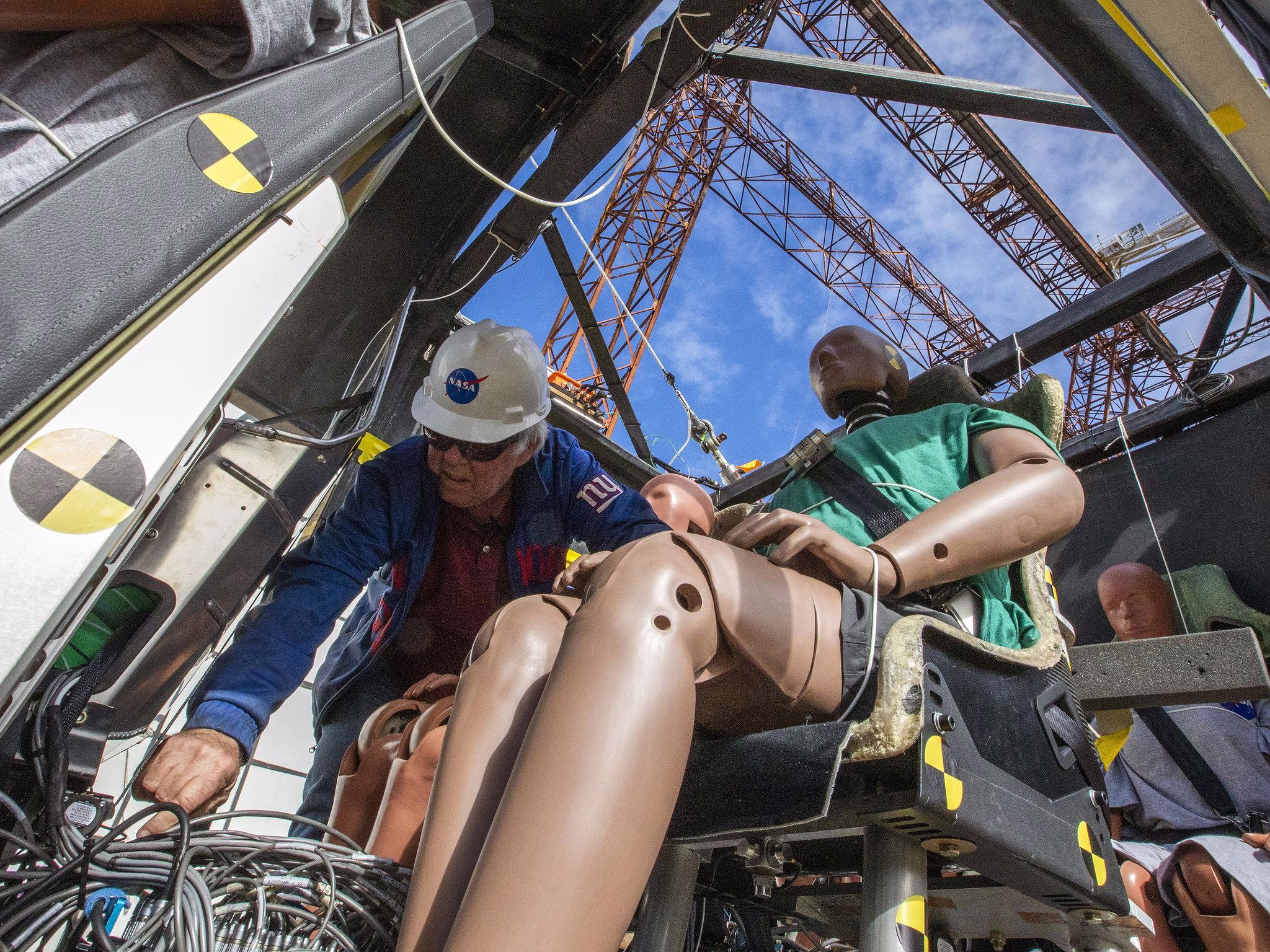 NASA Conducts Drop Test of Air Taxi Model to Evaluate Safety and Inform Standards