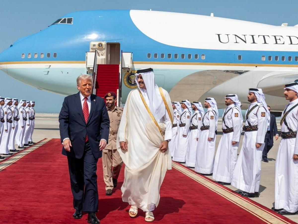 Trump Highlights Camel Trade and Boeing Order During Qatar Visit