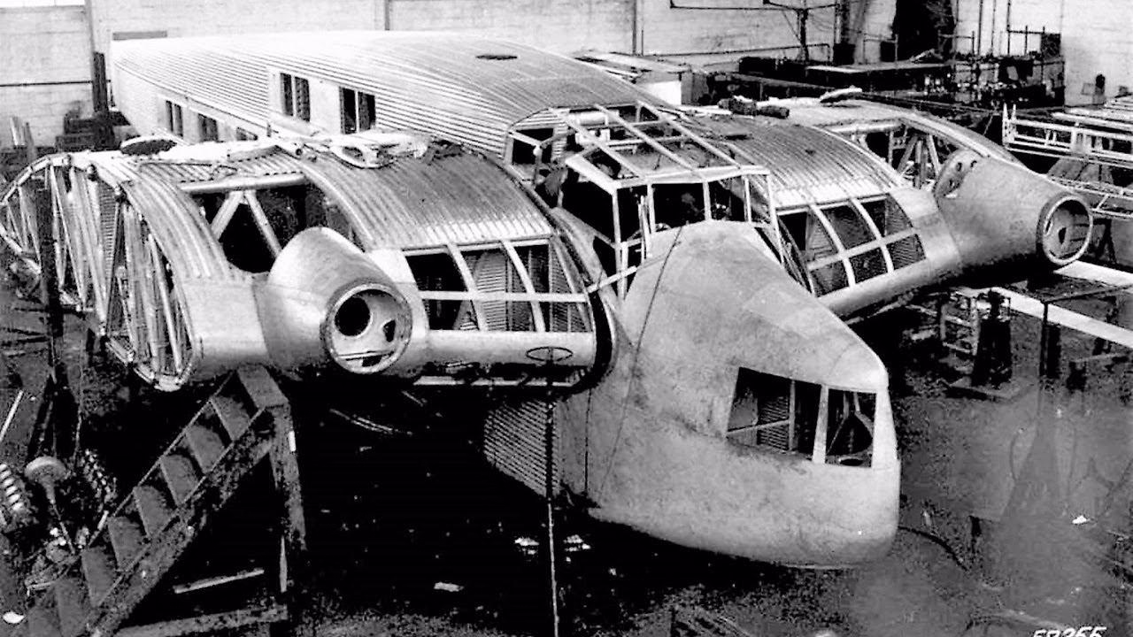 Junkers G.38 Featured Passenger Seats Inside Its Wings