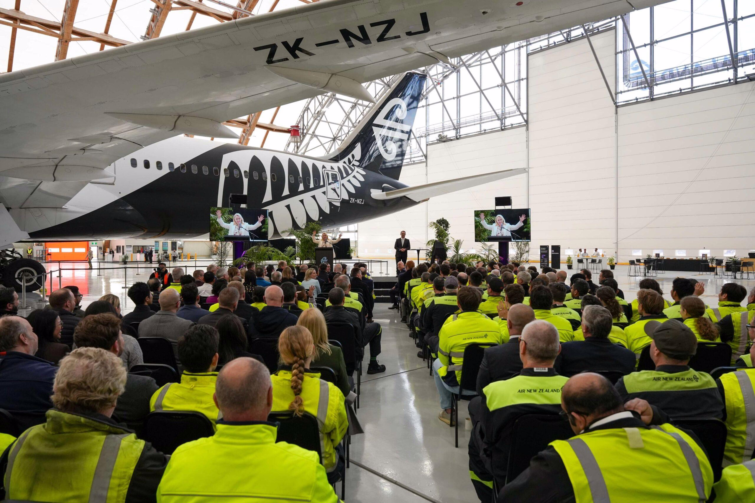 Air New Zealand Opens New Hangar in Auckland