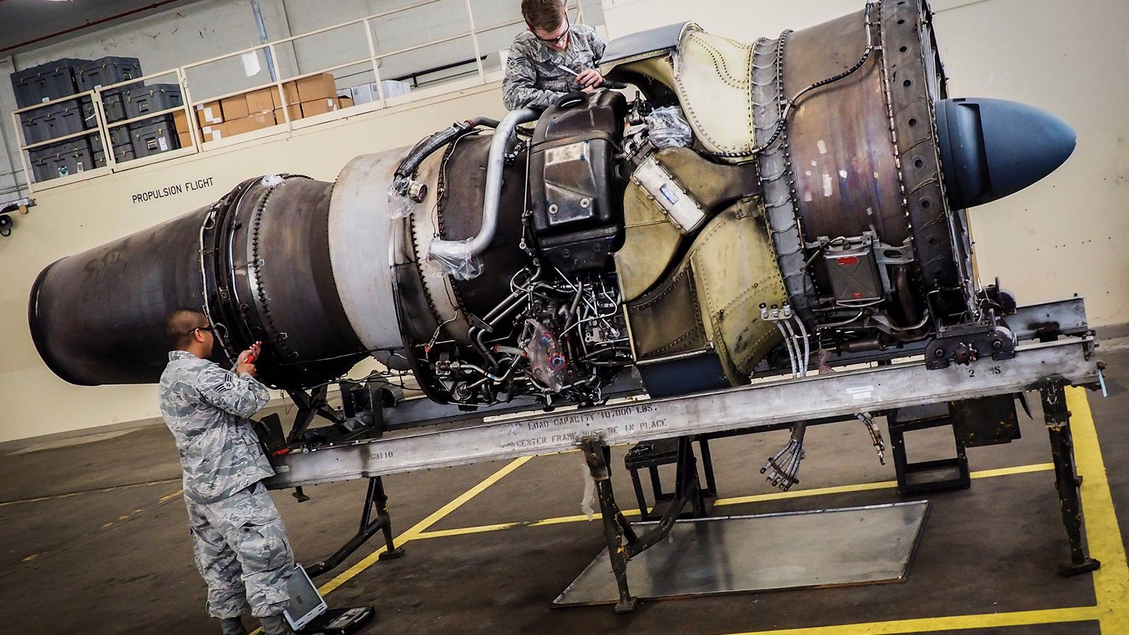 Long-Term Preservation of CF34 Engines