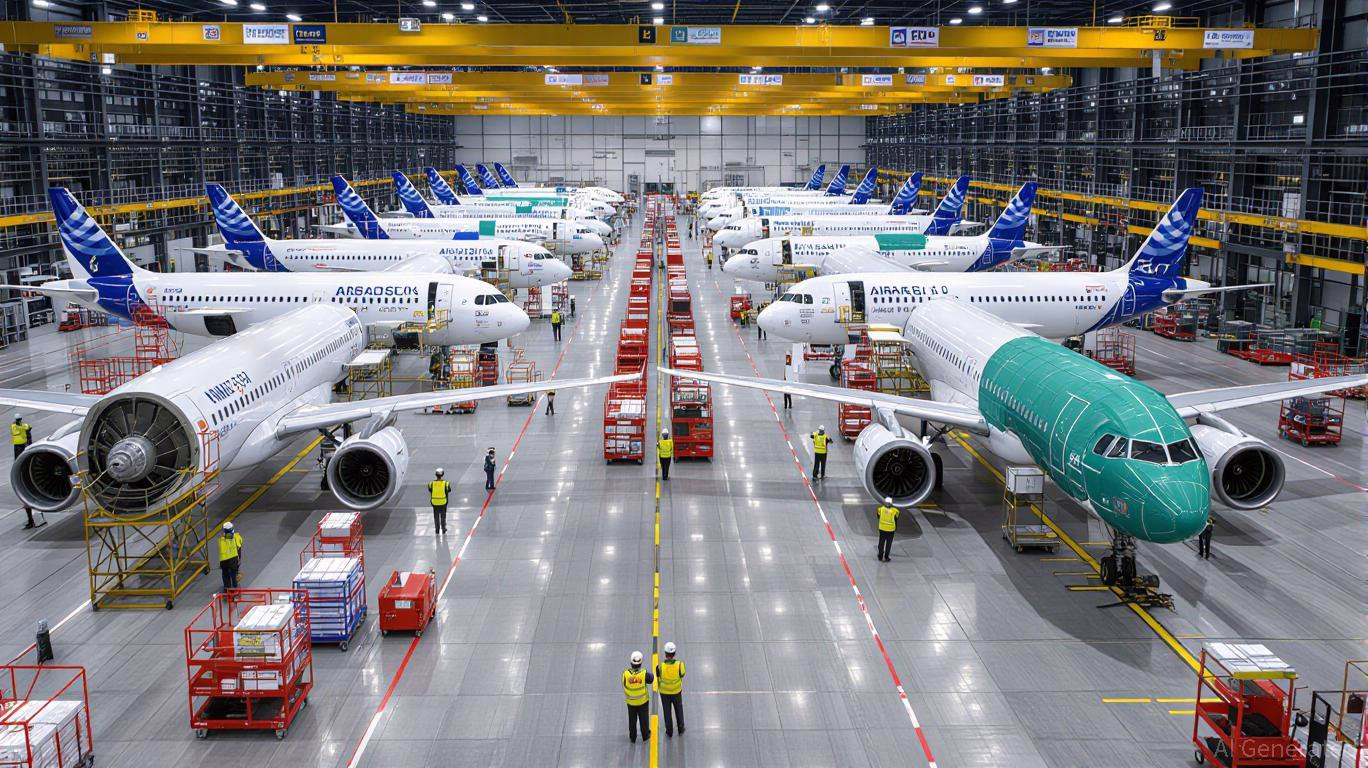 Airbus Navigates Labor Tensions Amid Strong 2026 Orders and Deliveries