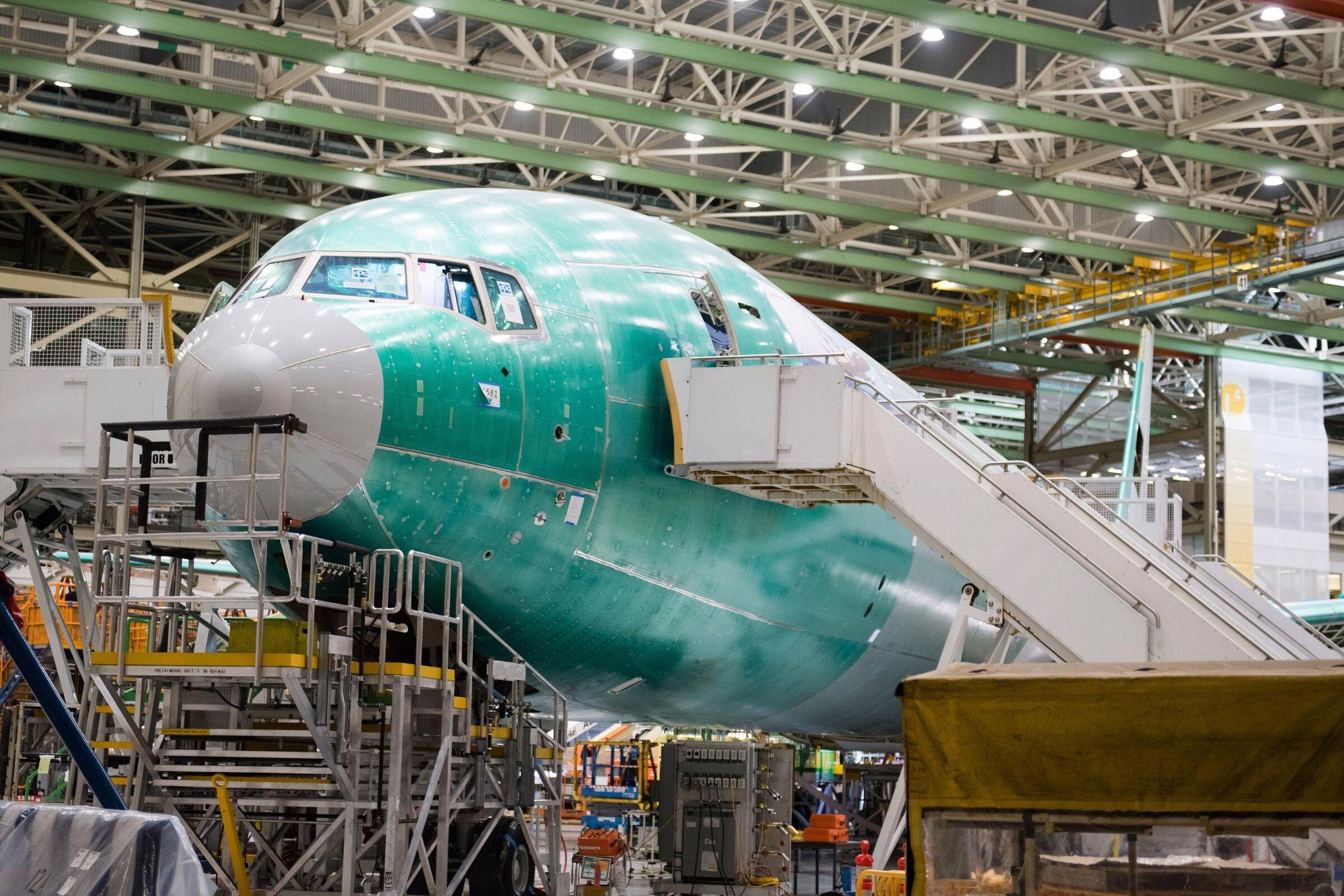 Boeing to Scrap Early 777X Jet from Everett Production Line