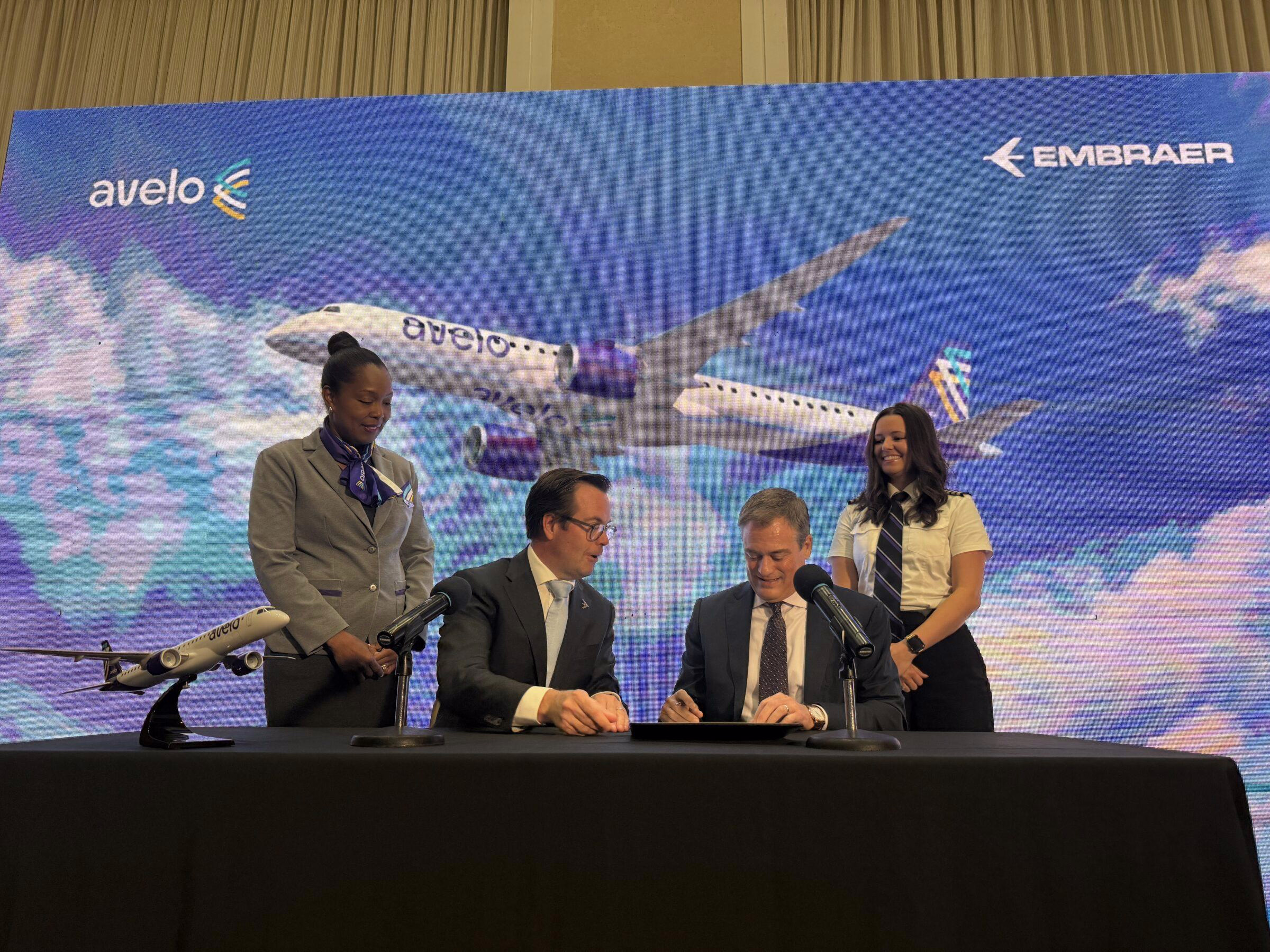 Avelo Airlines Orders 50 Embraer E195-E2 Jets with Options for 50 More