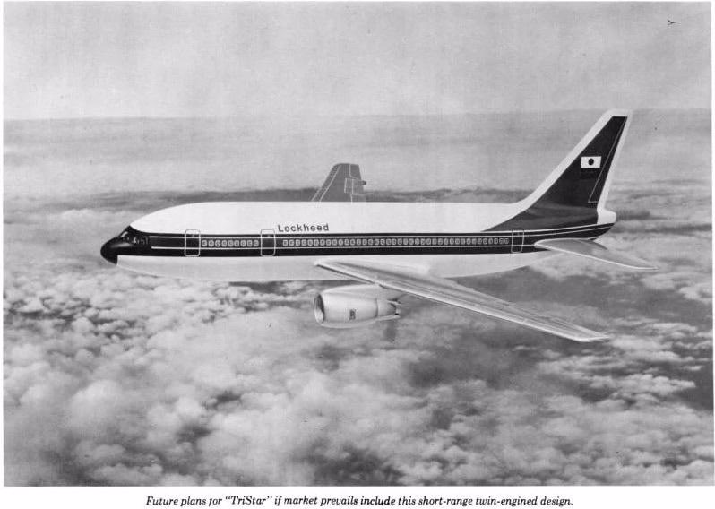 The Twin-Engine L-1011 Prototype That Never Flew